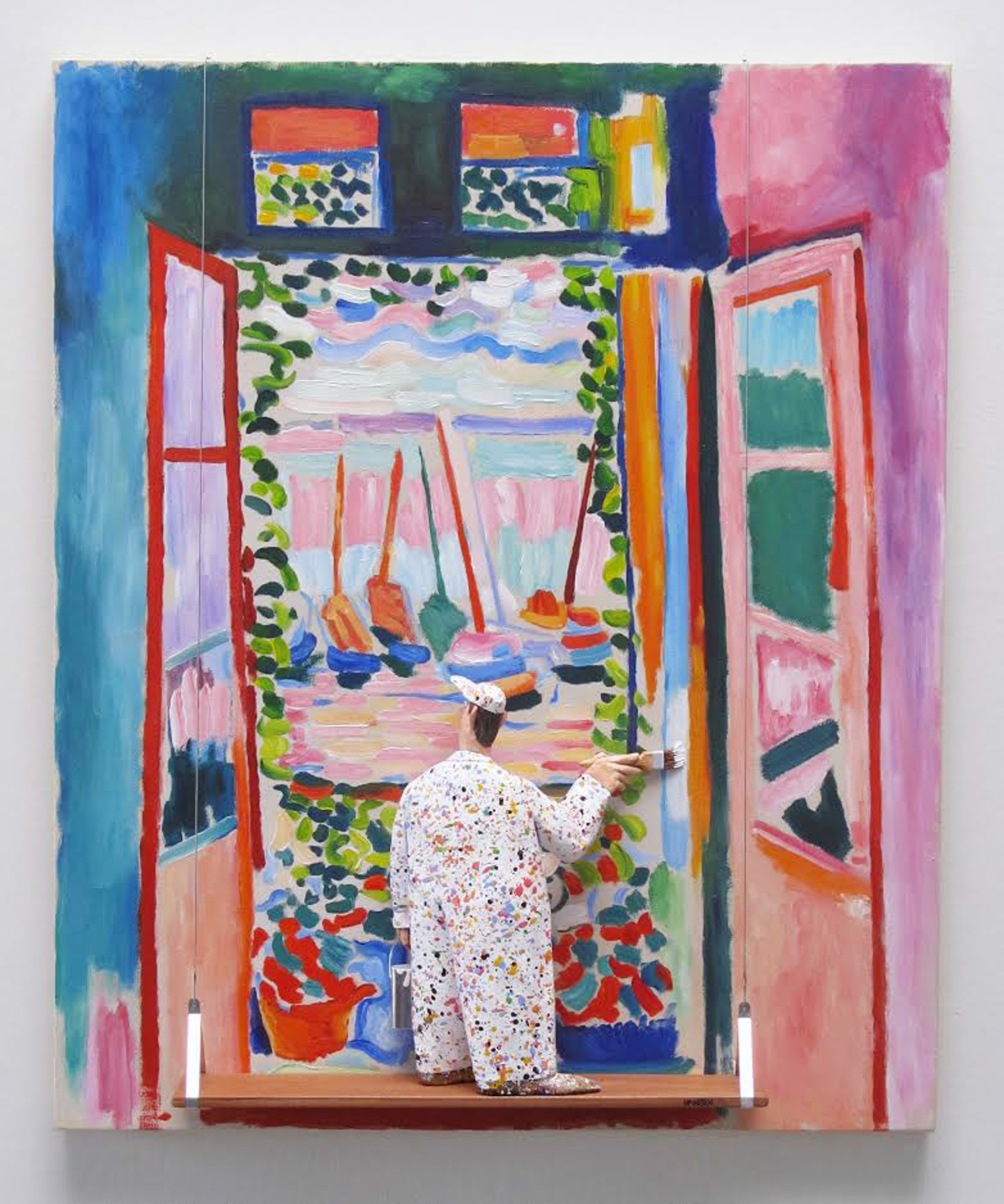 Open Window, Collioure 1905 (Matisse) by Stephen Hansen