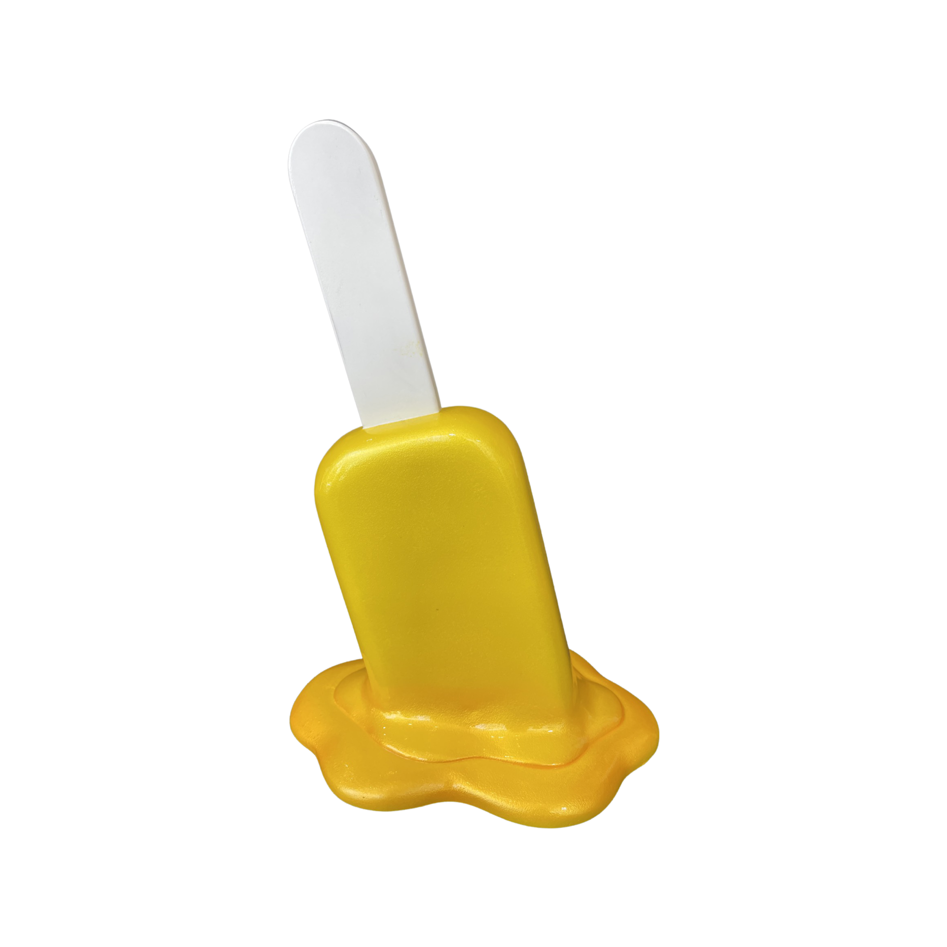 Yellow Small Popsicle by Popsicles  by Elena Bulatova