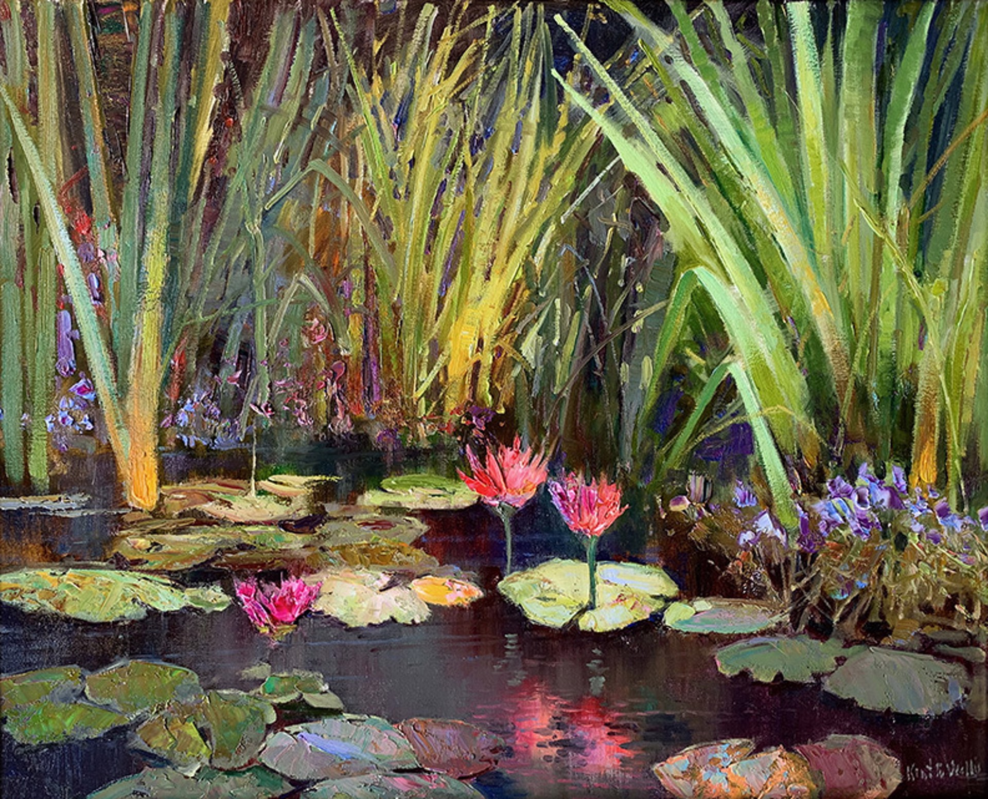 Lovely Pond by Kent R. Wallis