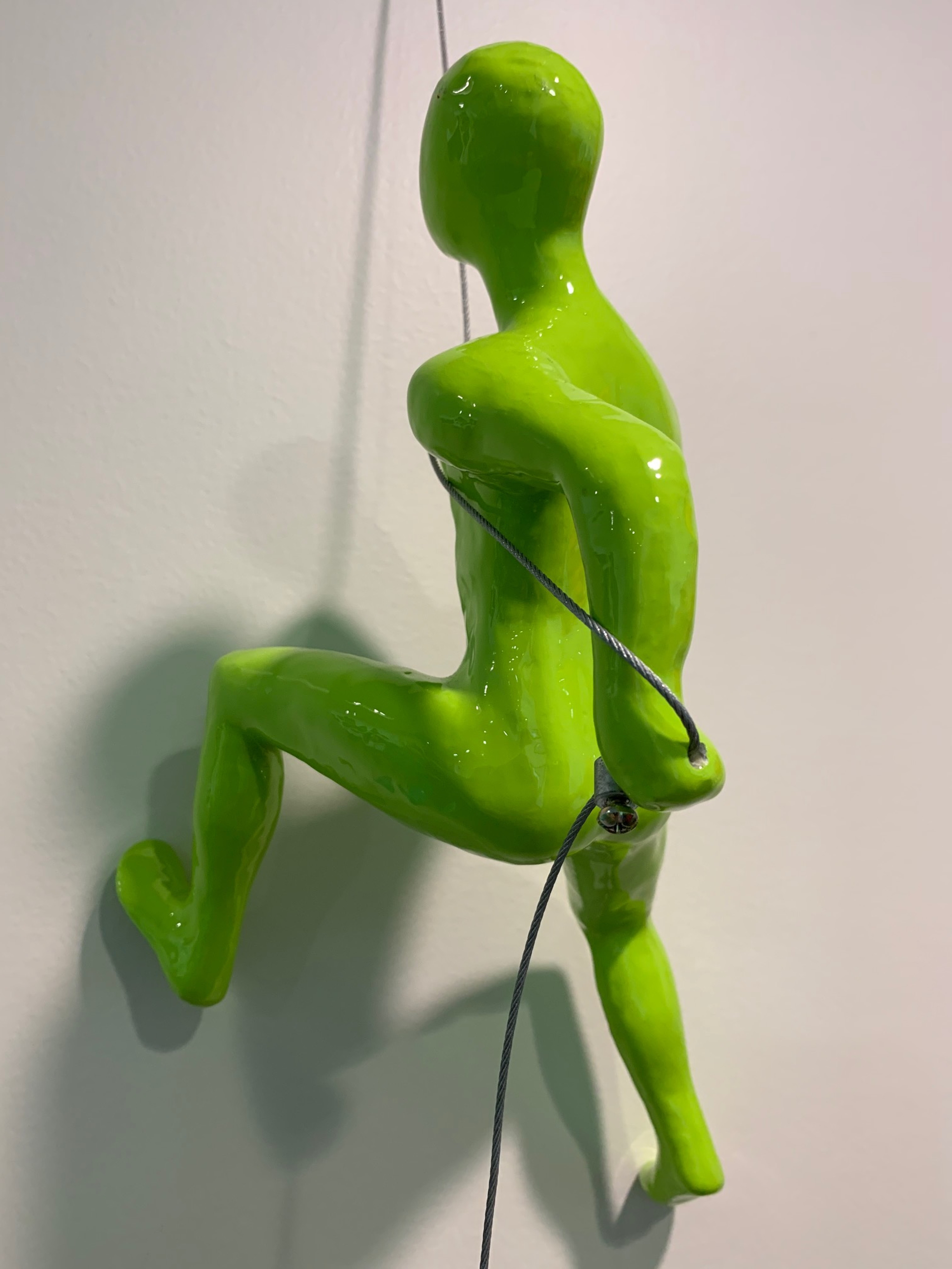 Wall Climber (#5 Lime Green) by Ancizar Marin
