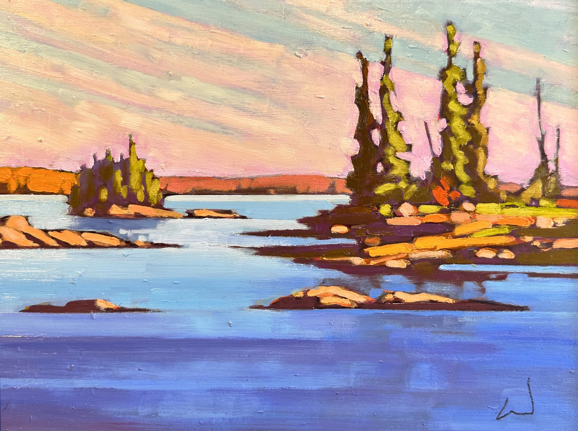 Quiet Bay by John Lennard