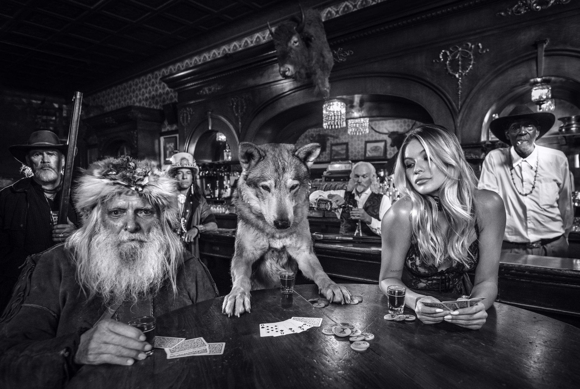Aces and Eights (4/12) by David Yarrow