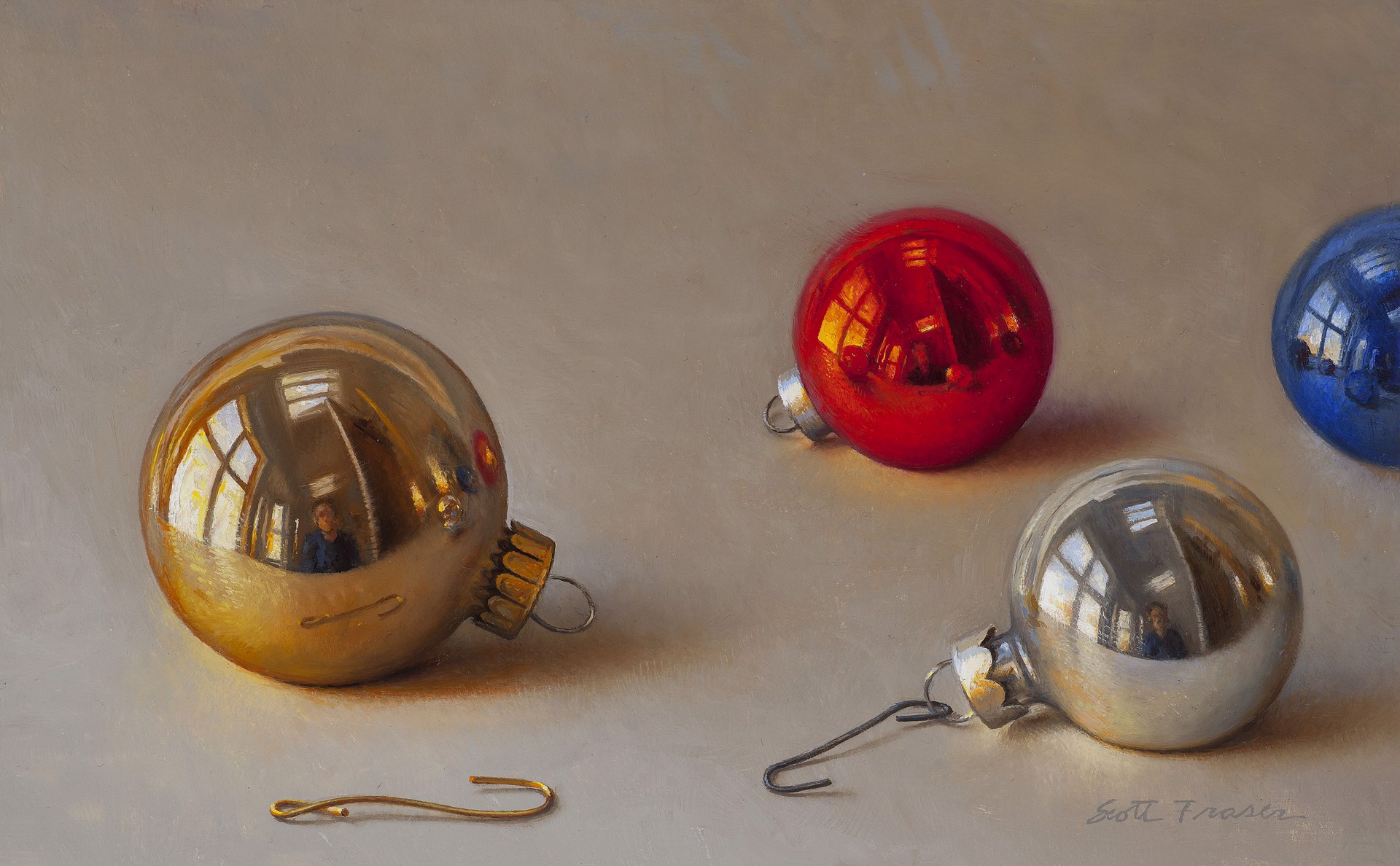 Four Ornaments by Scott Fraser