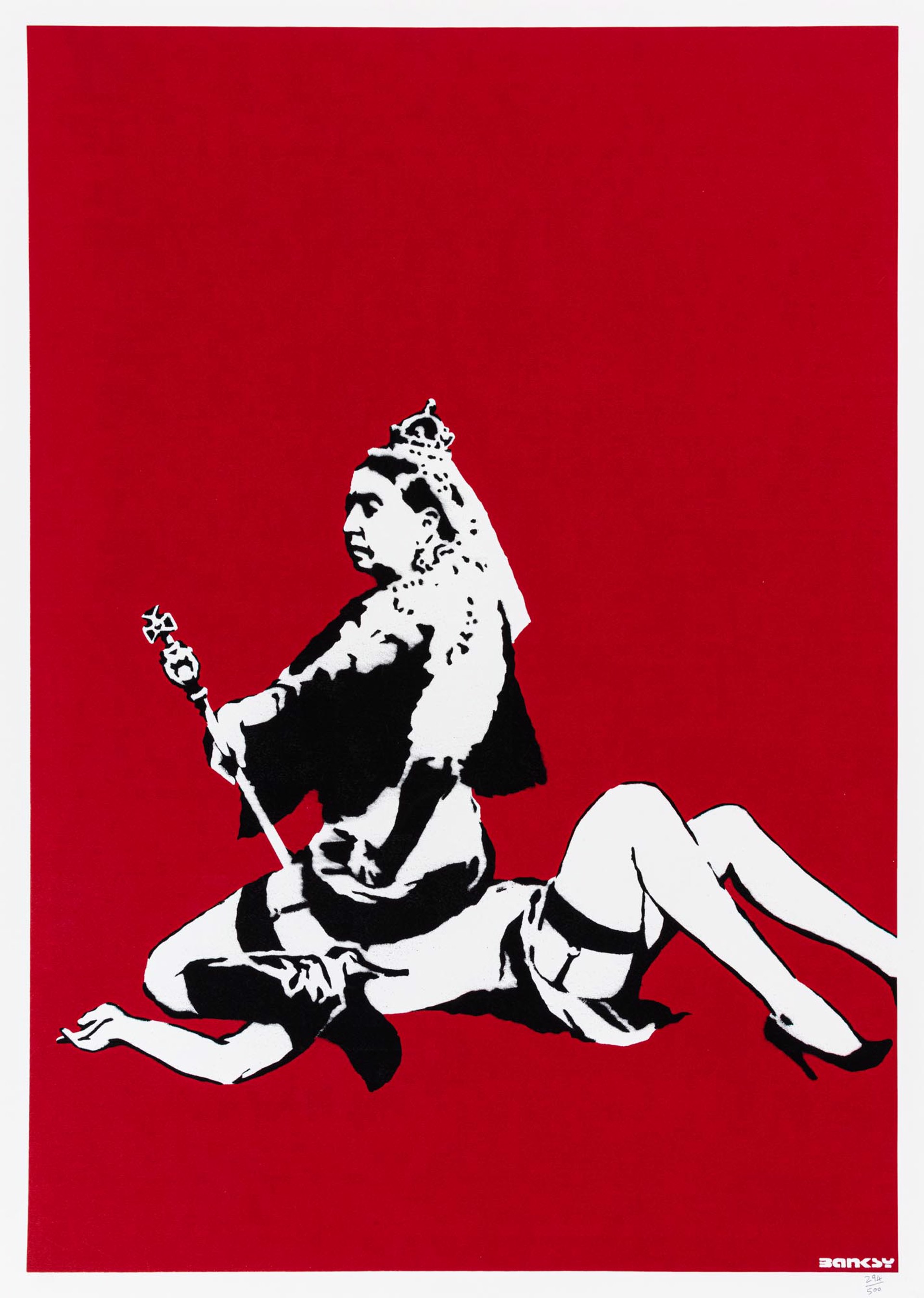Queen Vic by Banksy