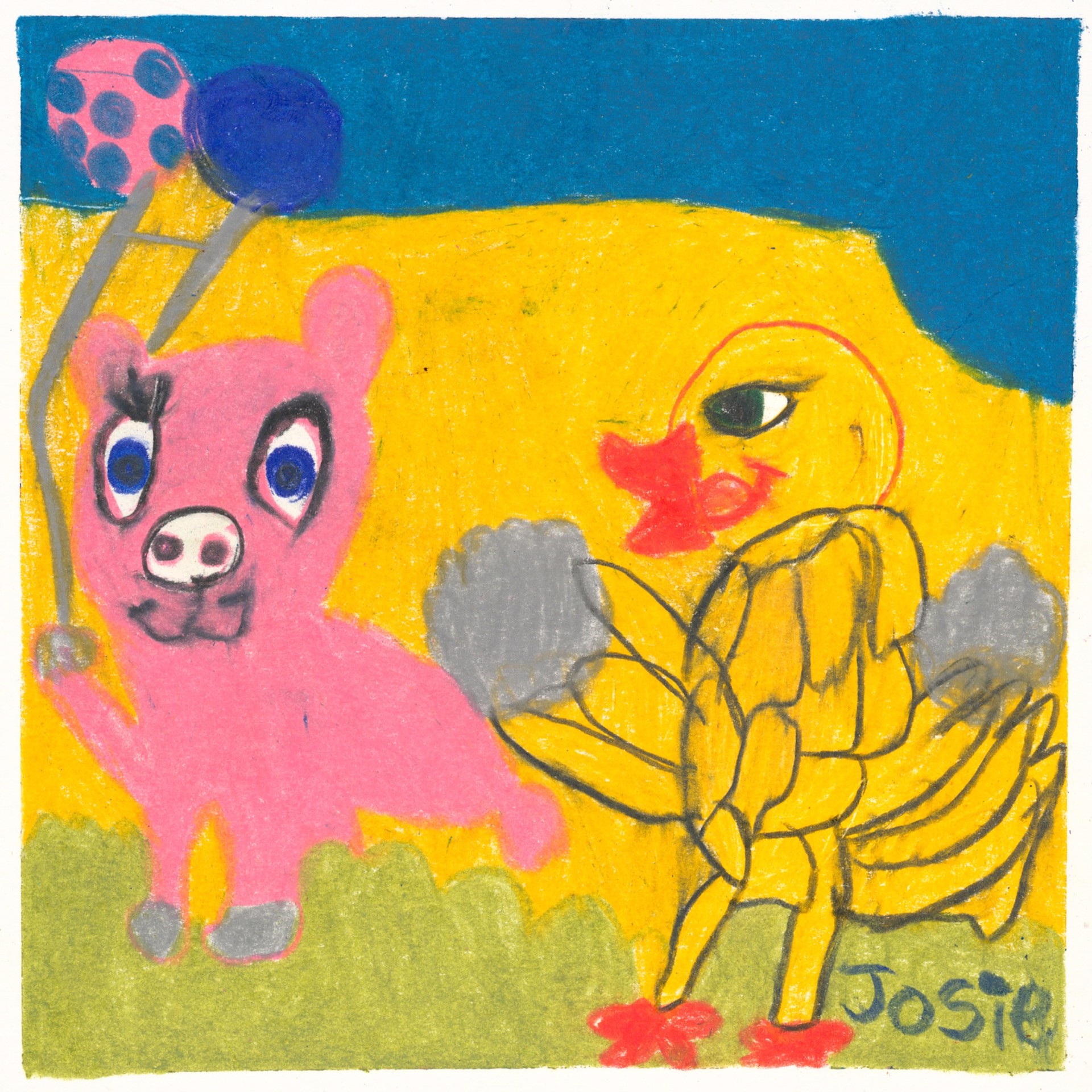 The Pig and Duck Are Friends! by Josephine Finnell