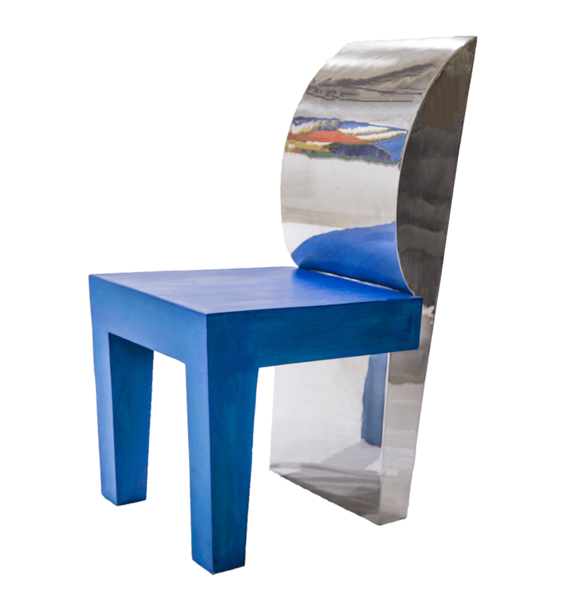 Blue Chair by Flavio Bisciotti