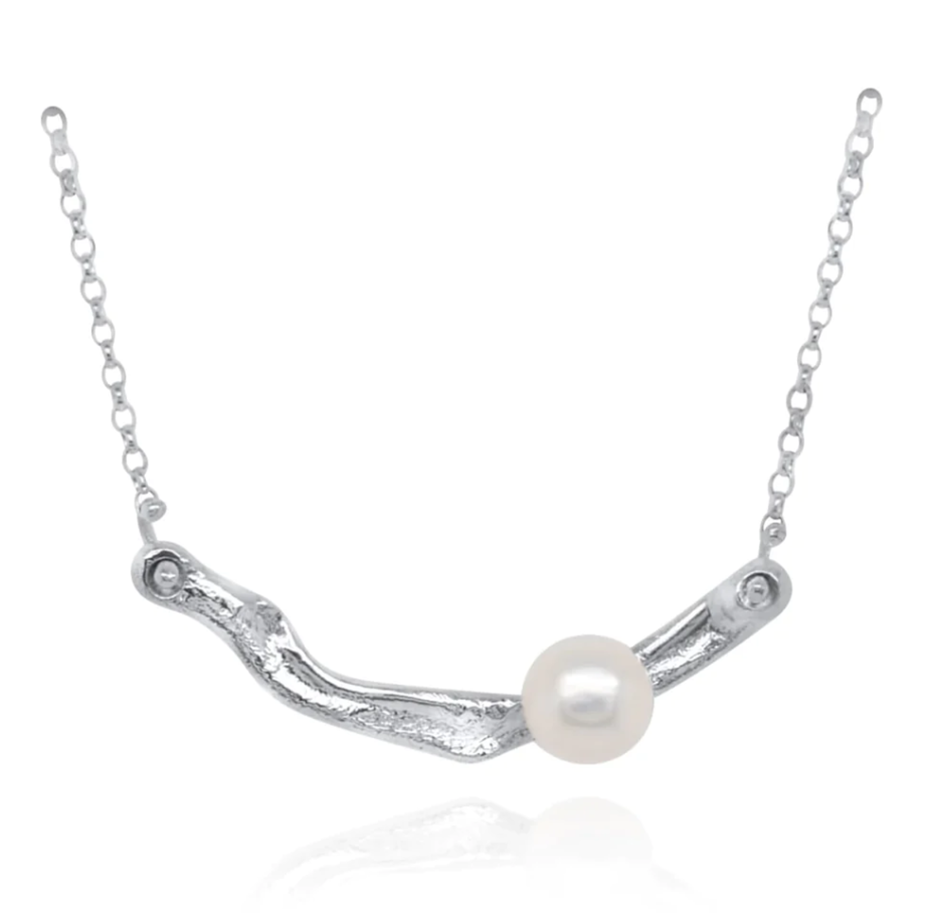 Pearl Bar Necklace by Kristen Baird