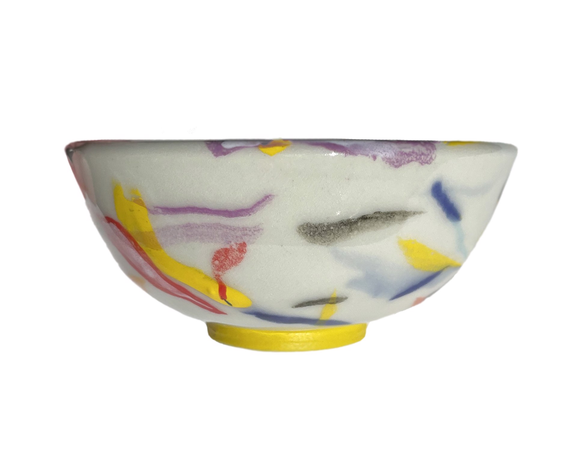Small Multicolored Bowl by Bean Finneran