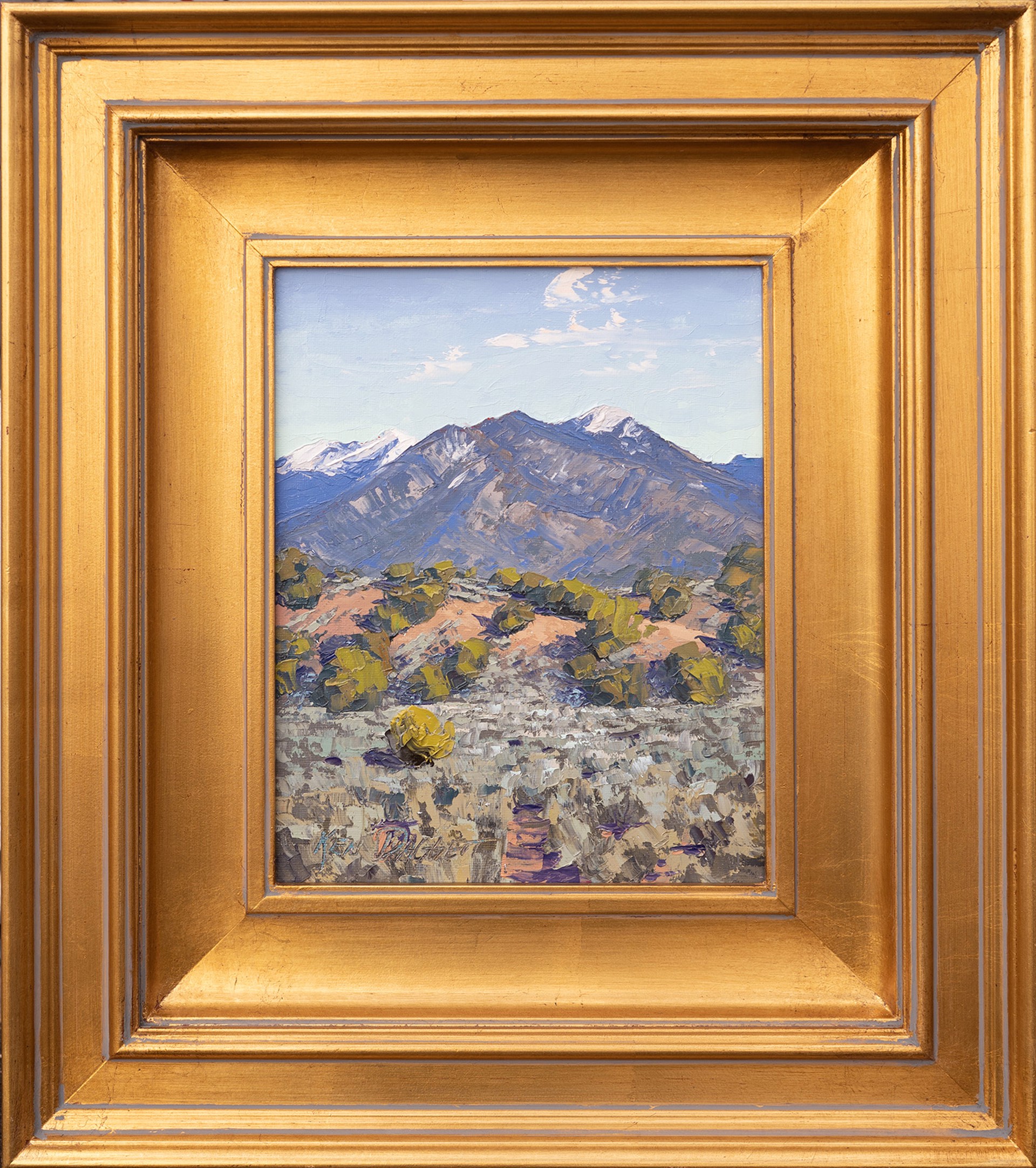 Taos Mountains by Ken Daggett