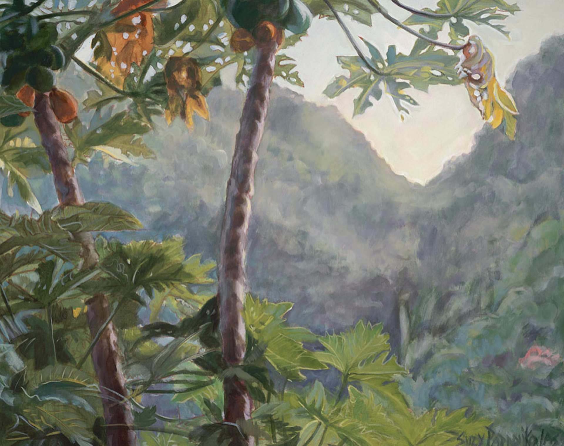 Keʻanae Valley by Suzy Papanikolas