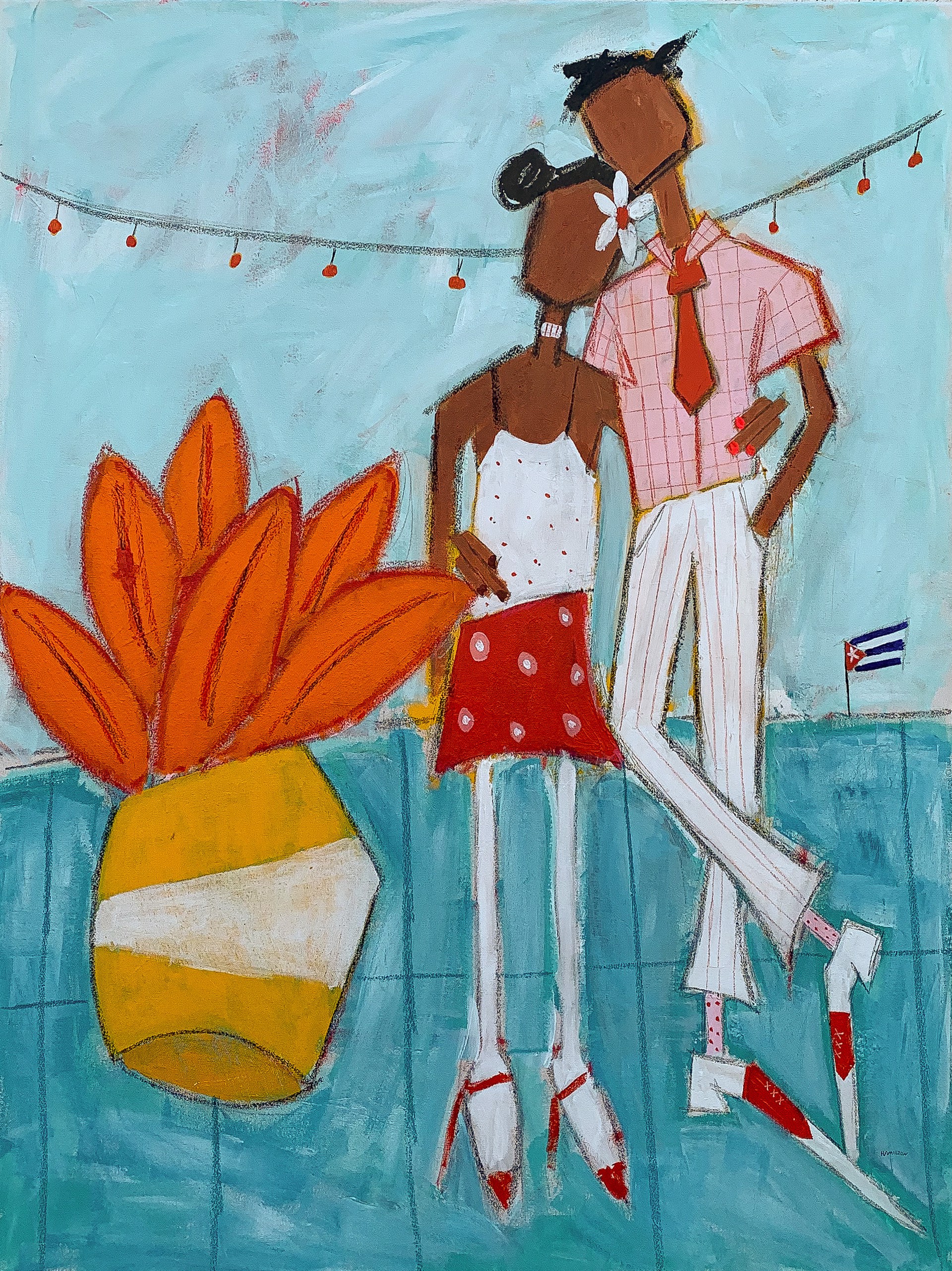 Salsa Dancing in Havana by Rick Hamilton