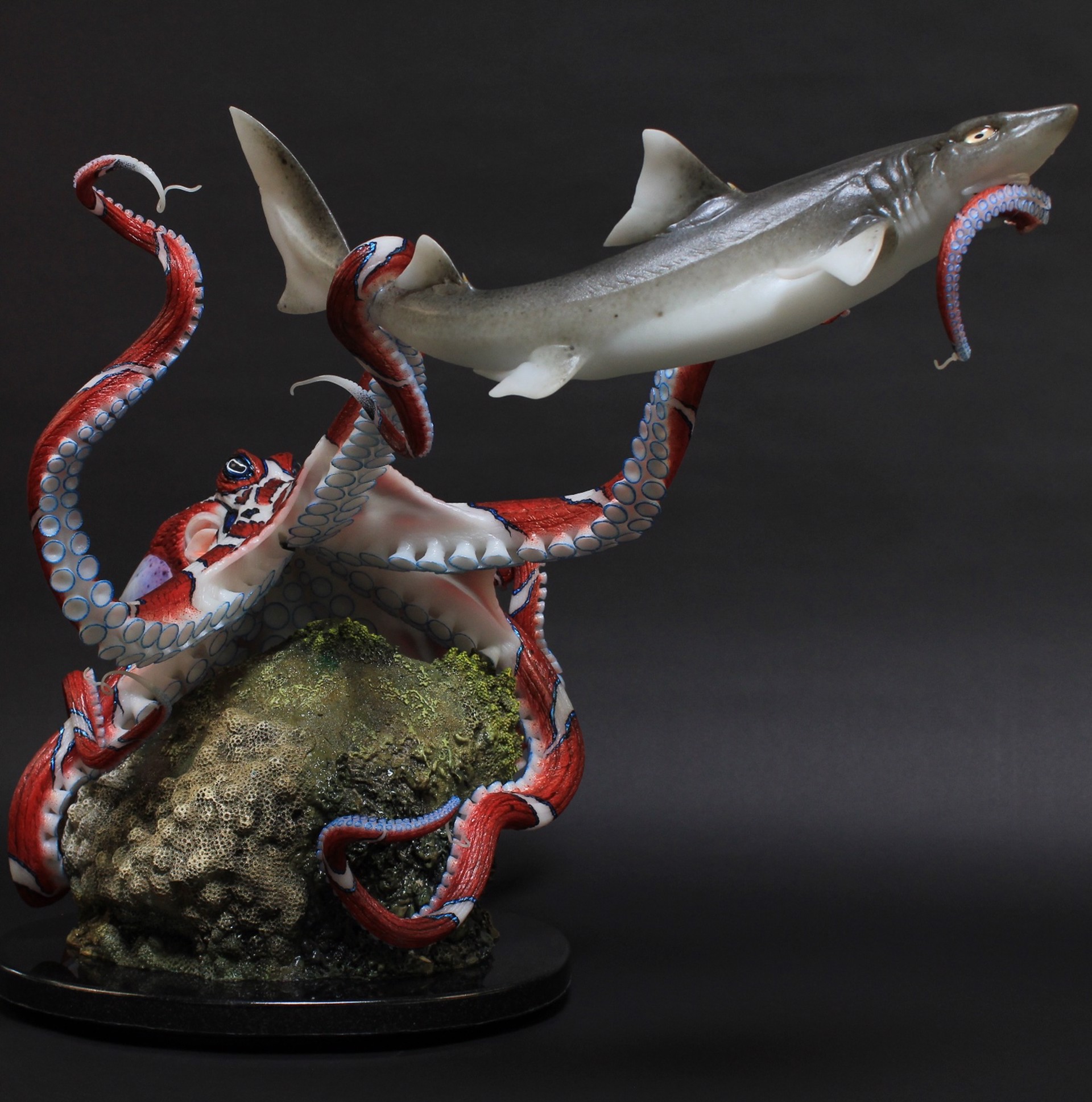 Kings Blood Blue Octopus by Yuri Everson