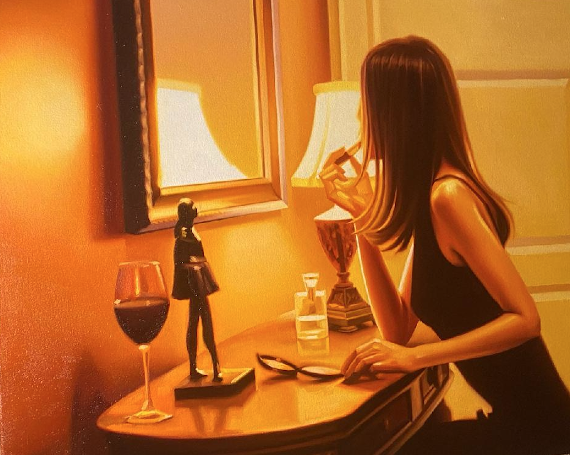 Special Commission for Kristi Timmons "Pretty Woman" by Carrie Graber