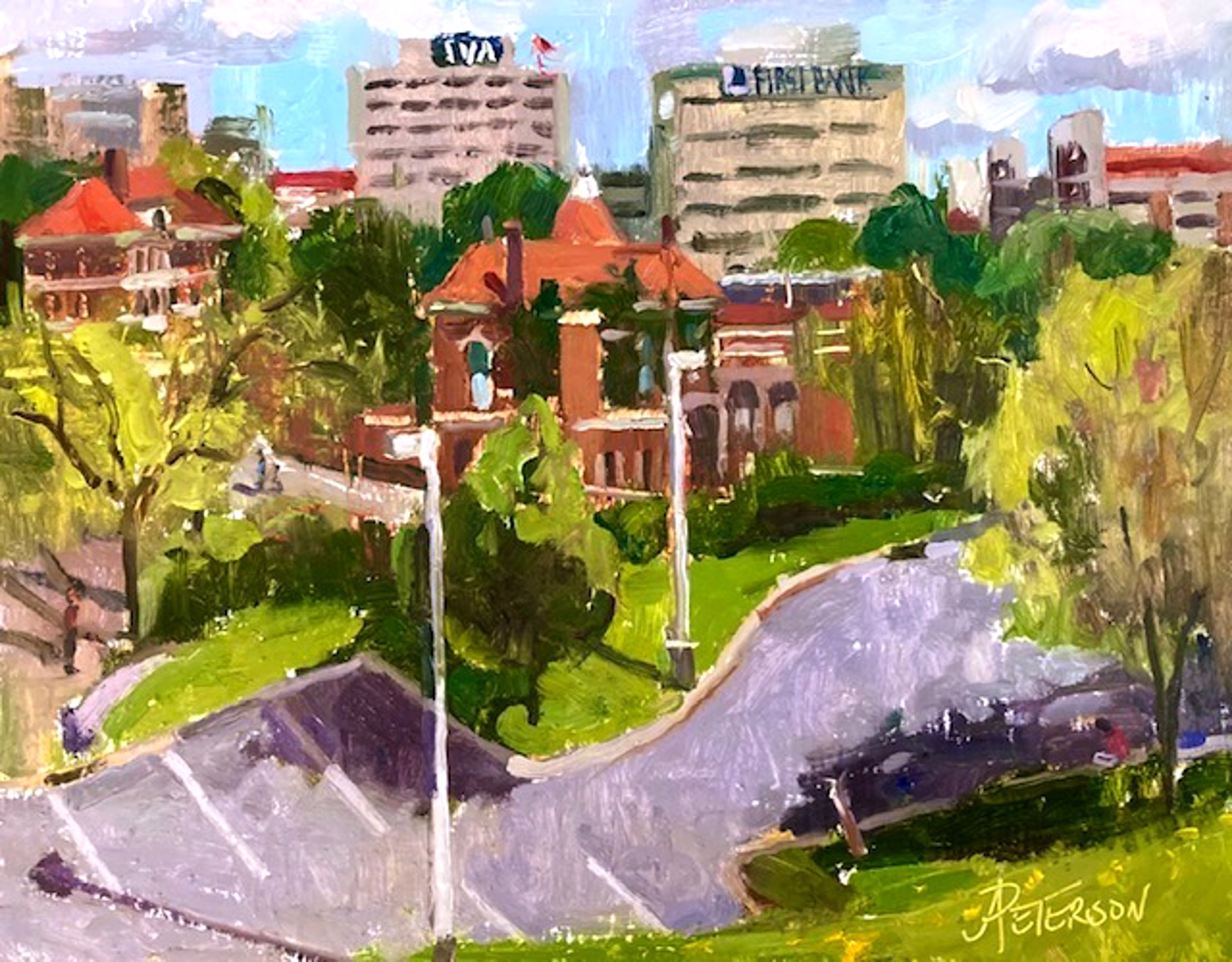 Spring Over Knoxville by Amy R. Peterson