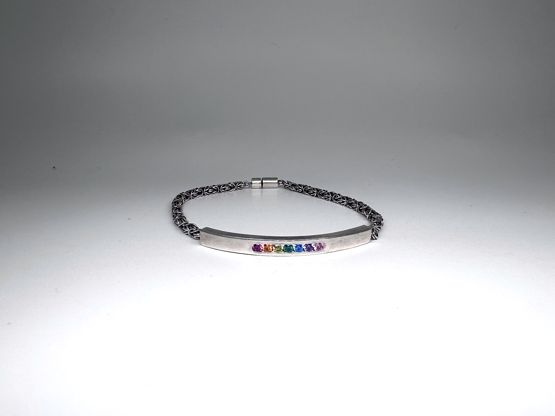 1066 Rainbow Bracelet by Lois Hill