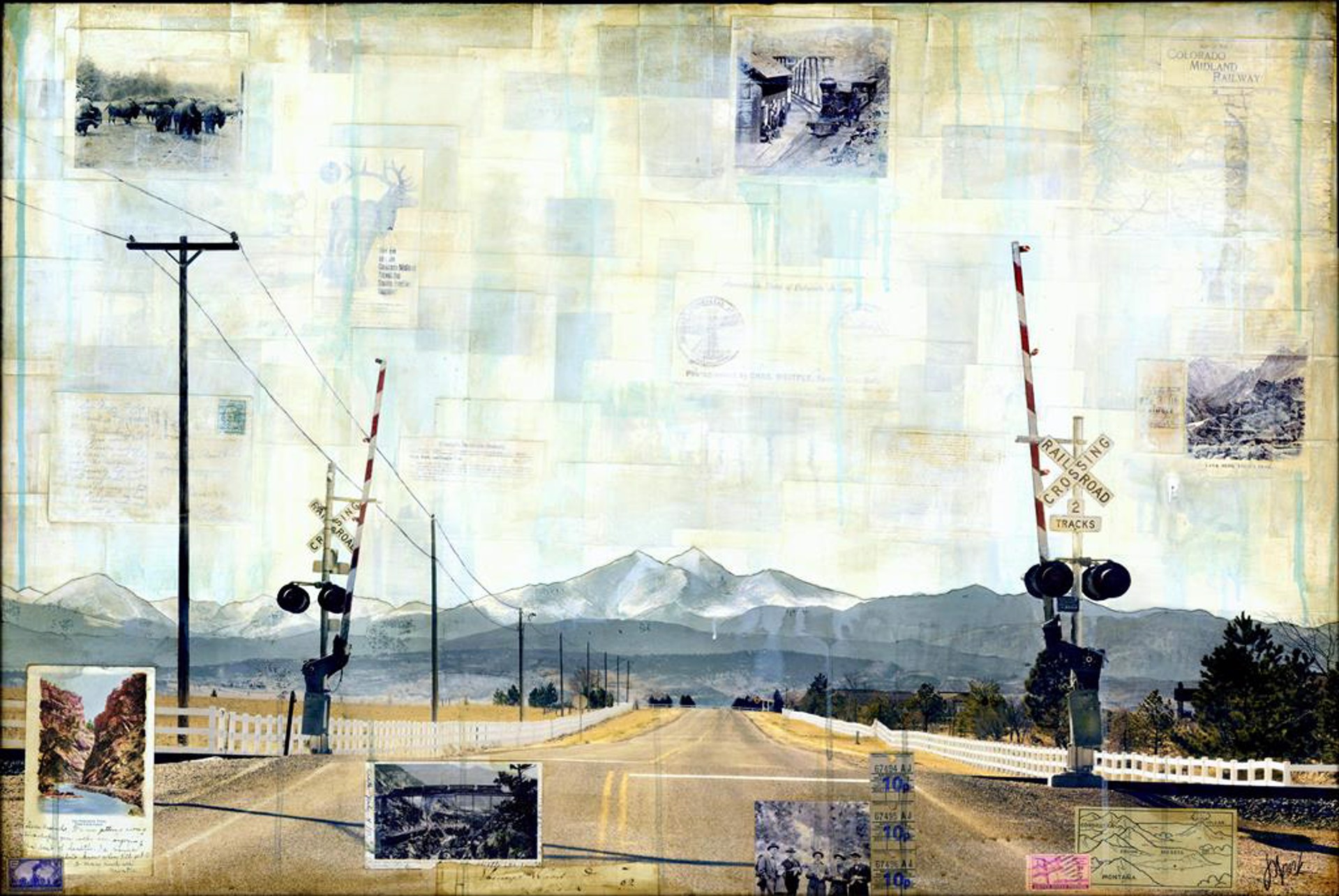 Crossing into the Rockies by JC Spock
