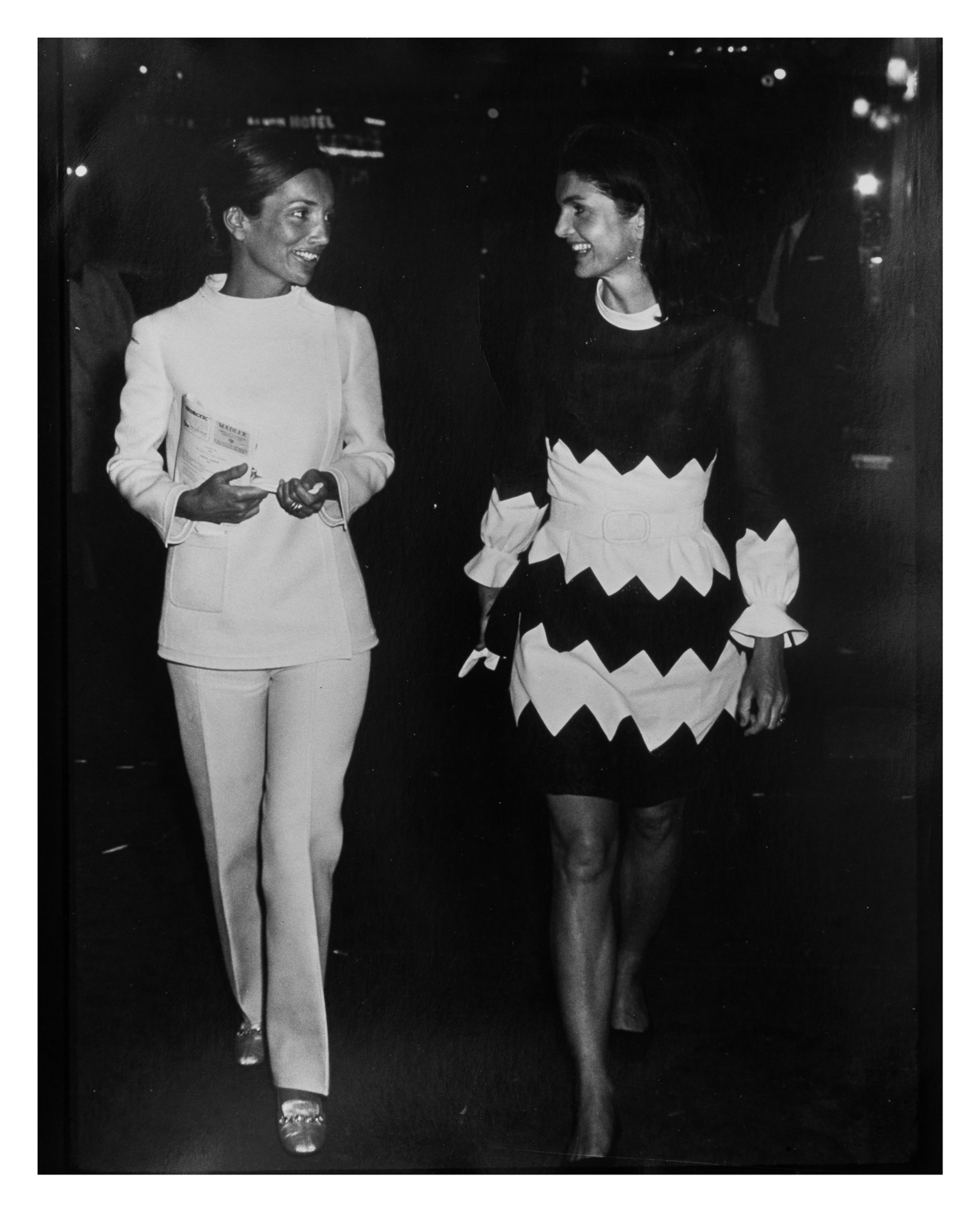 Lee Radziwill and Jackie Kennedy Onassis by Ron Galella