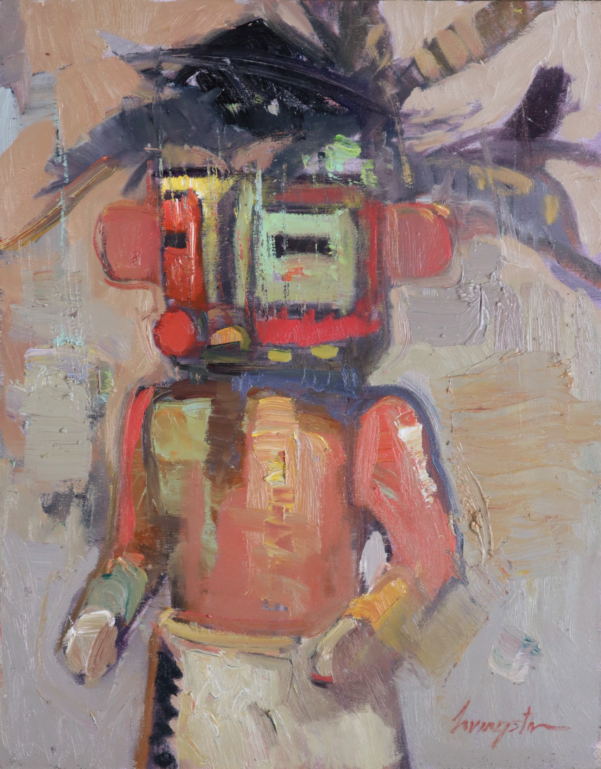 Kachina in Grey by Francis Livingston