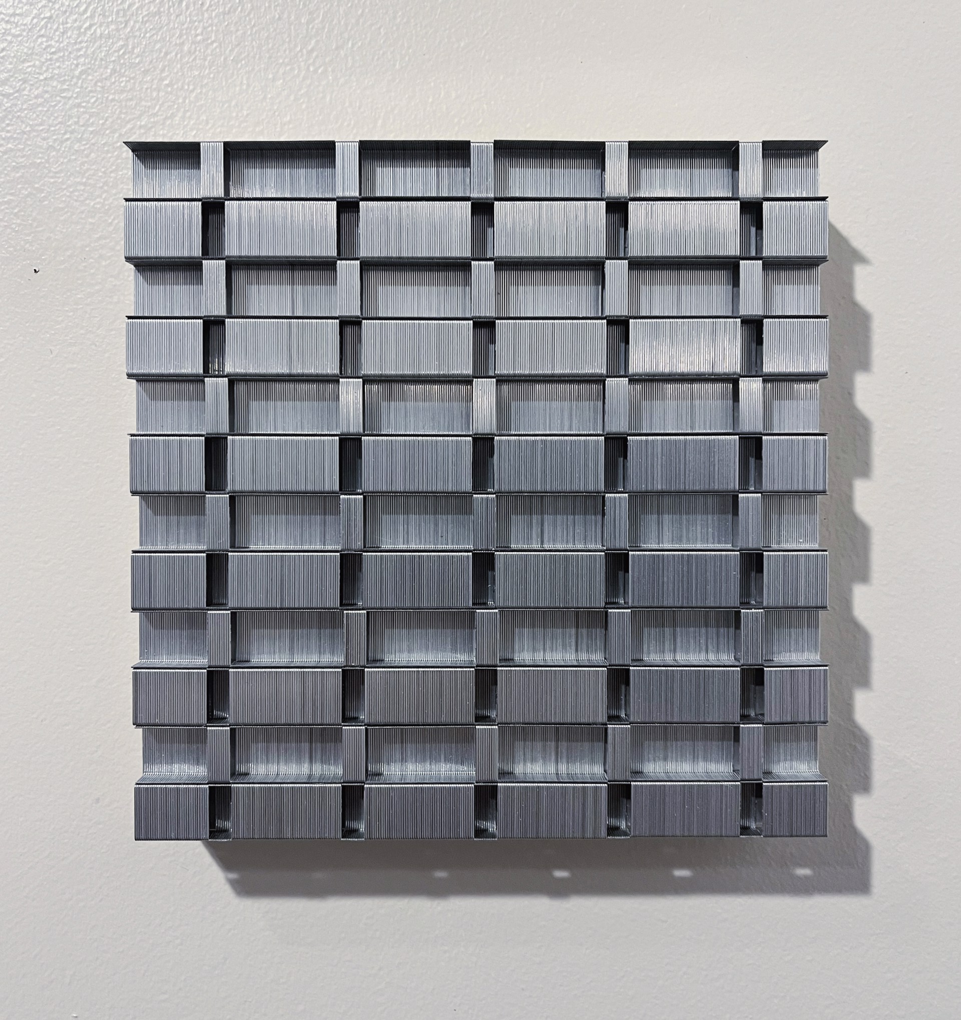 Checkerboard Variation  6x6 No. 6 by Evan Stoler