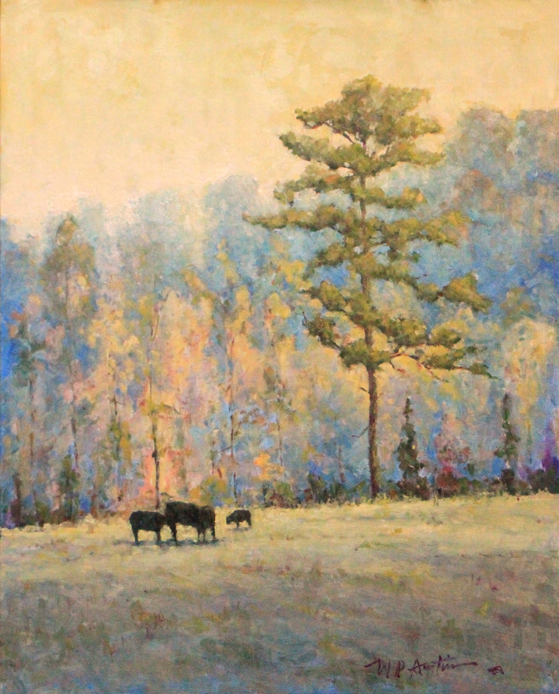 February Pasture by Perry Austin