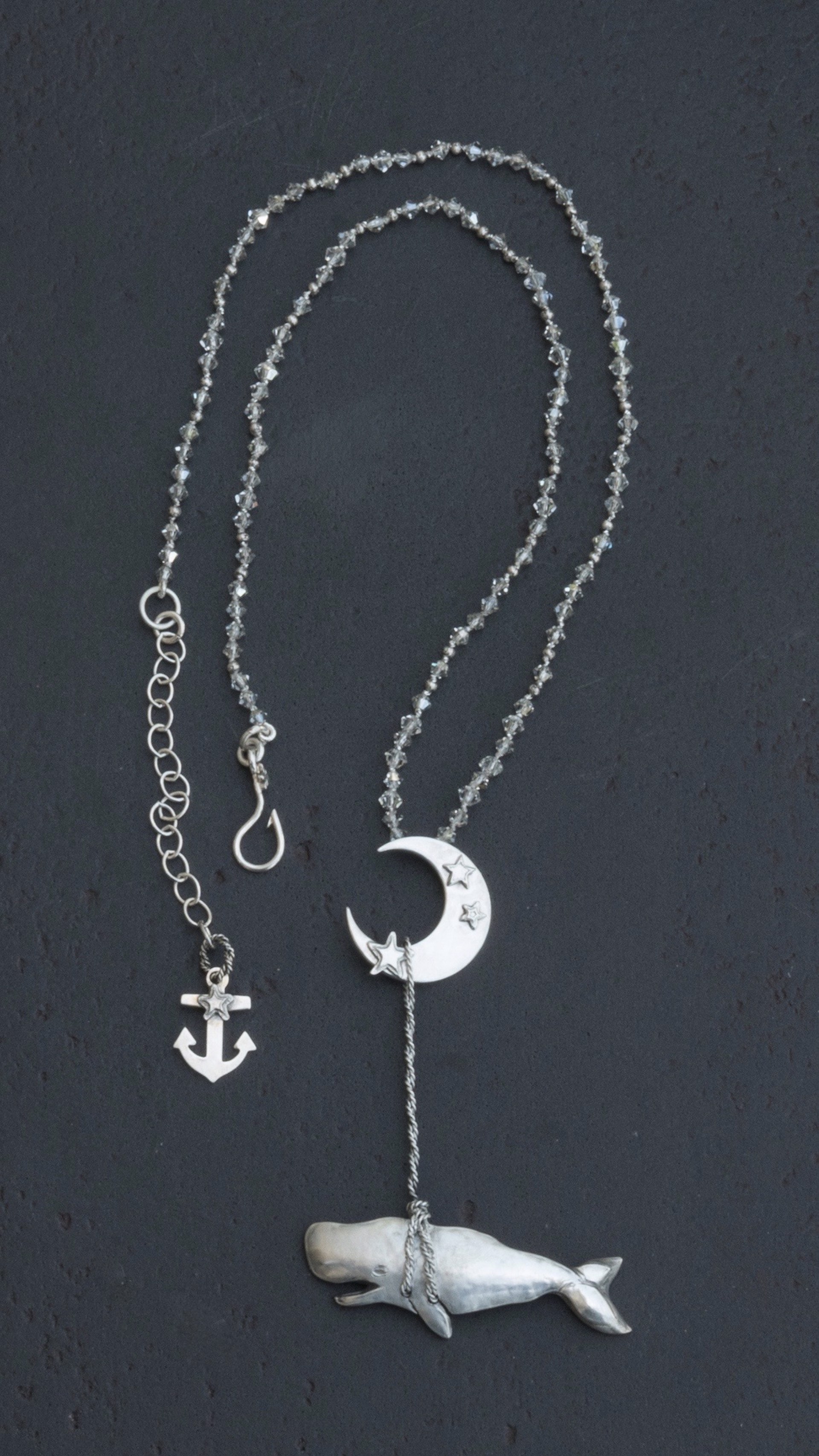 Use the Moon (Necklace and earring set) by Beth Lonsinger