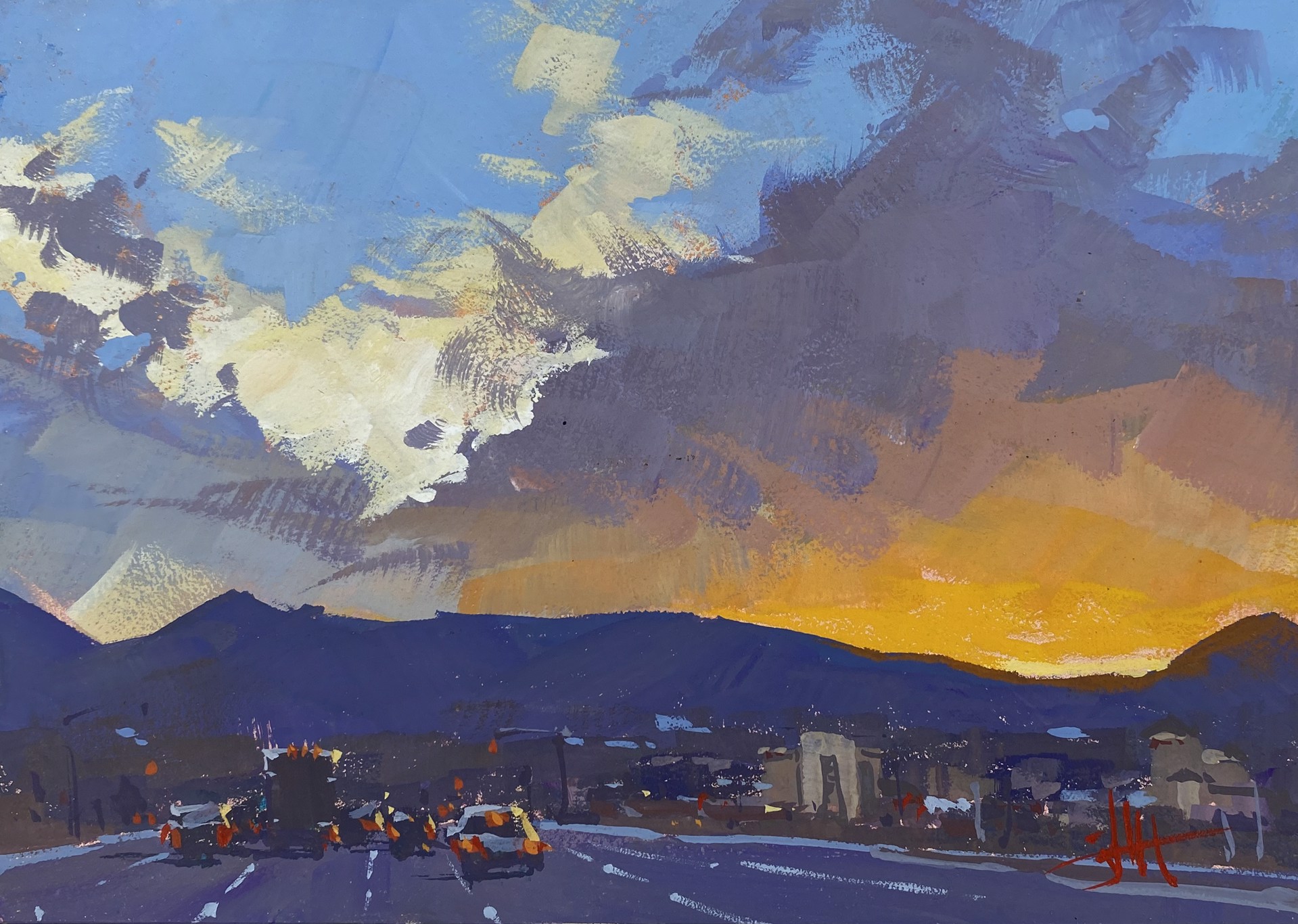 Sunset Drive by Judd Mercer