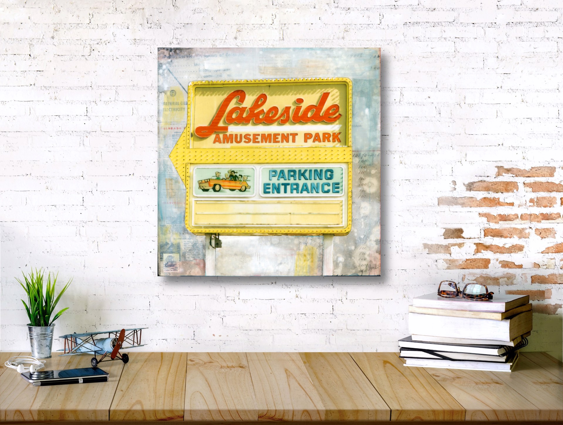 Lakeside Amusement by JC Spock