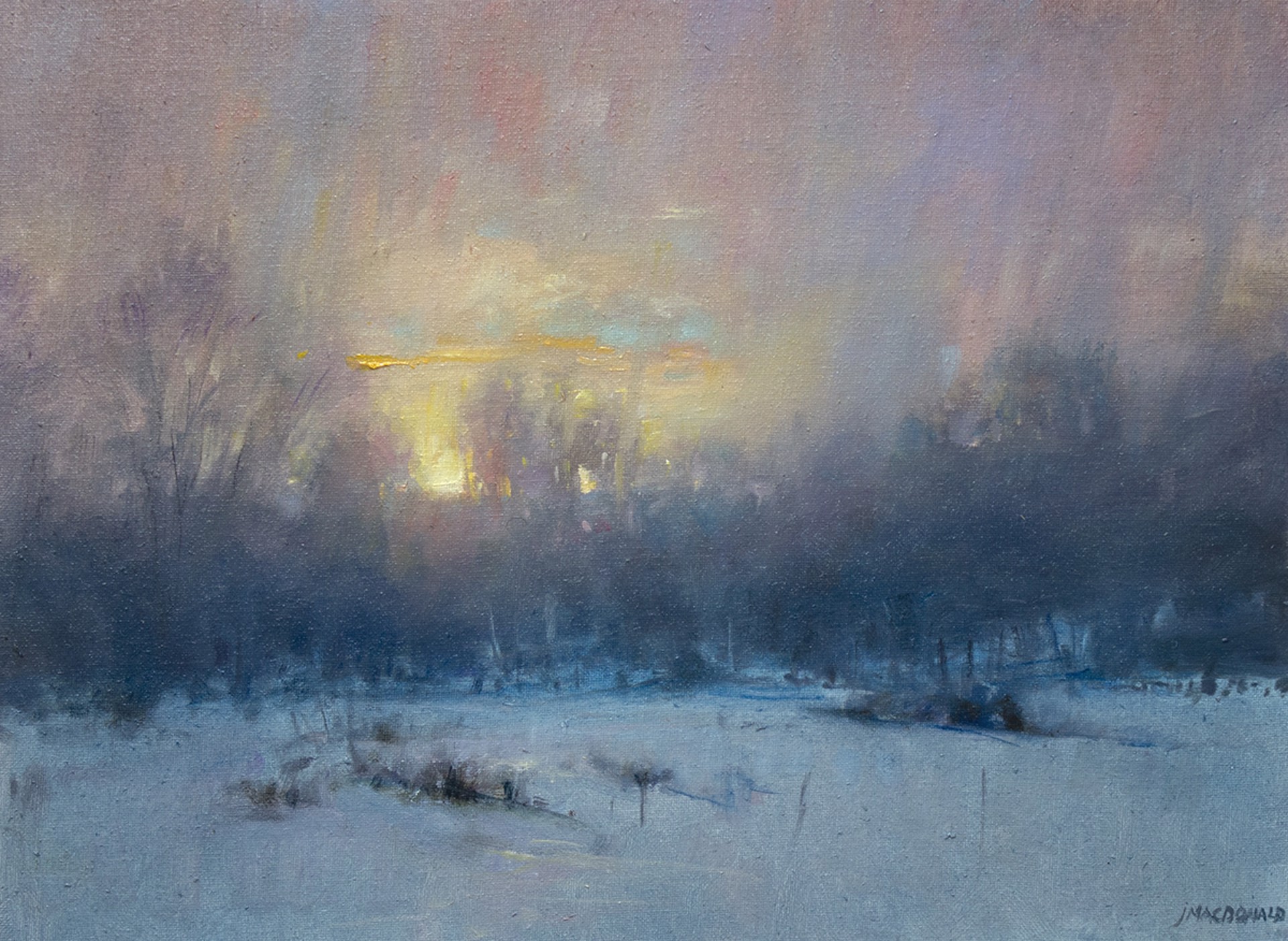 Sunset Flurries by John MacDonald