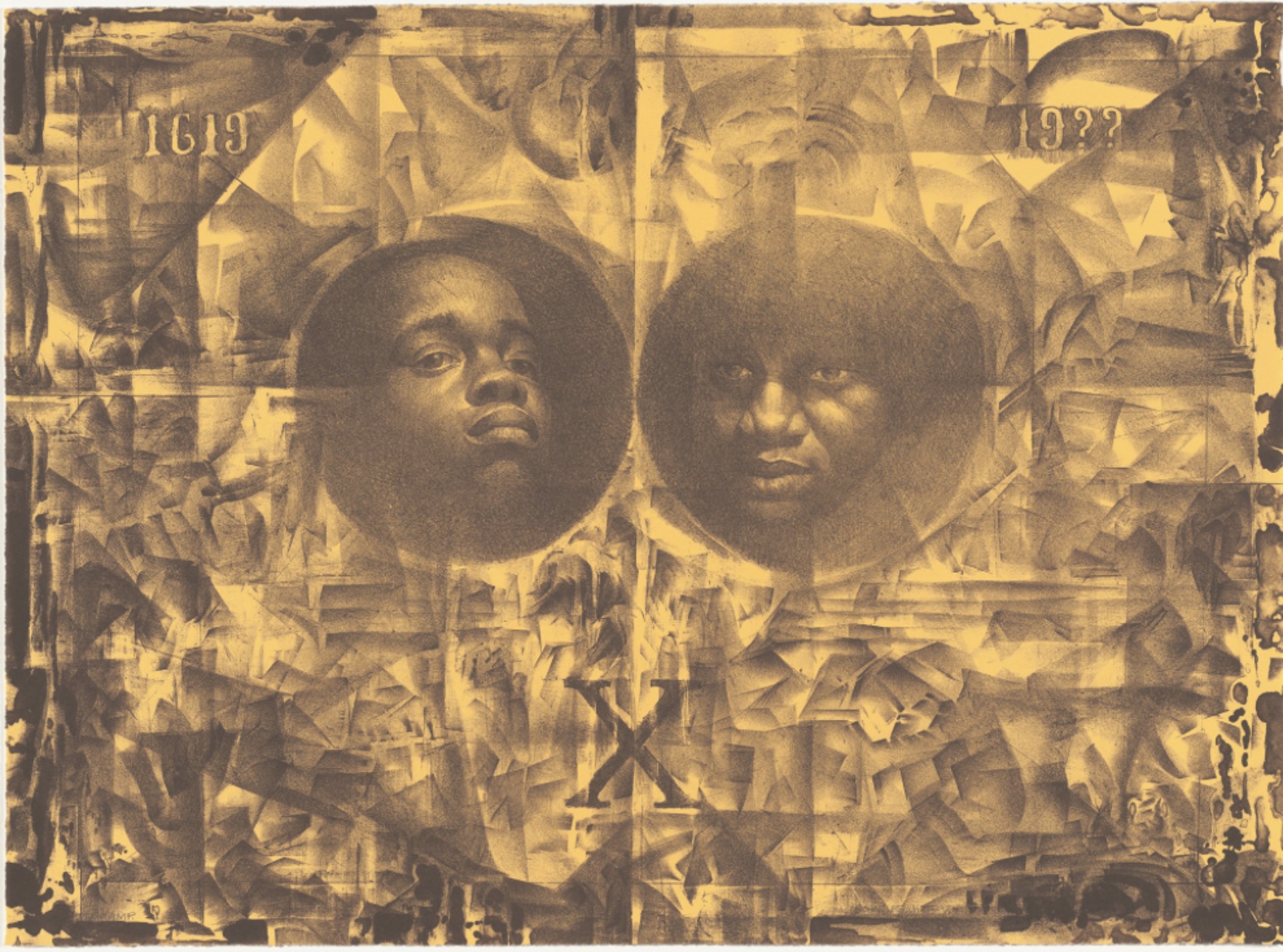 Wanted Poster #14A by Charles White