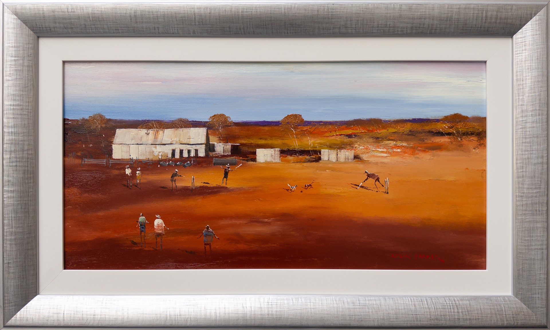 Outback Cricket by Colin Parker
