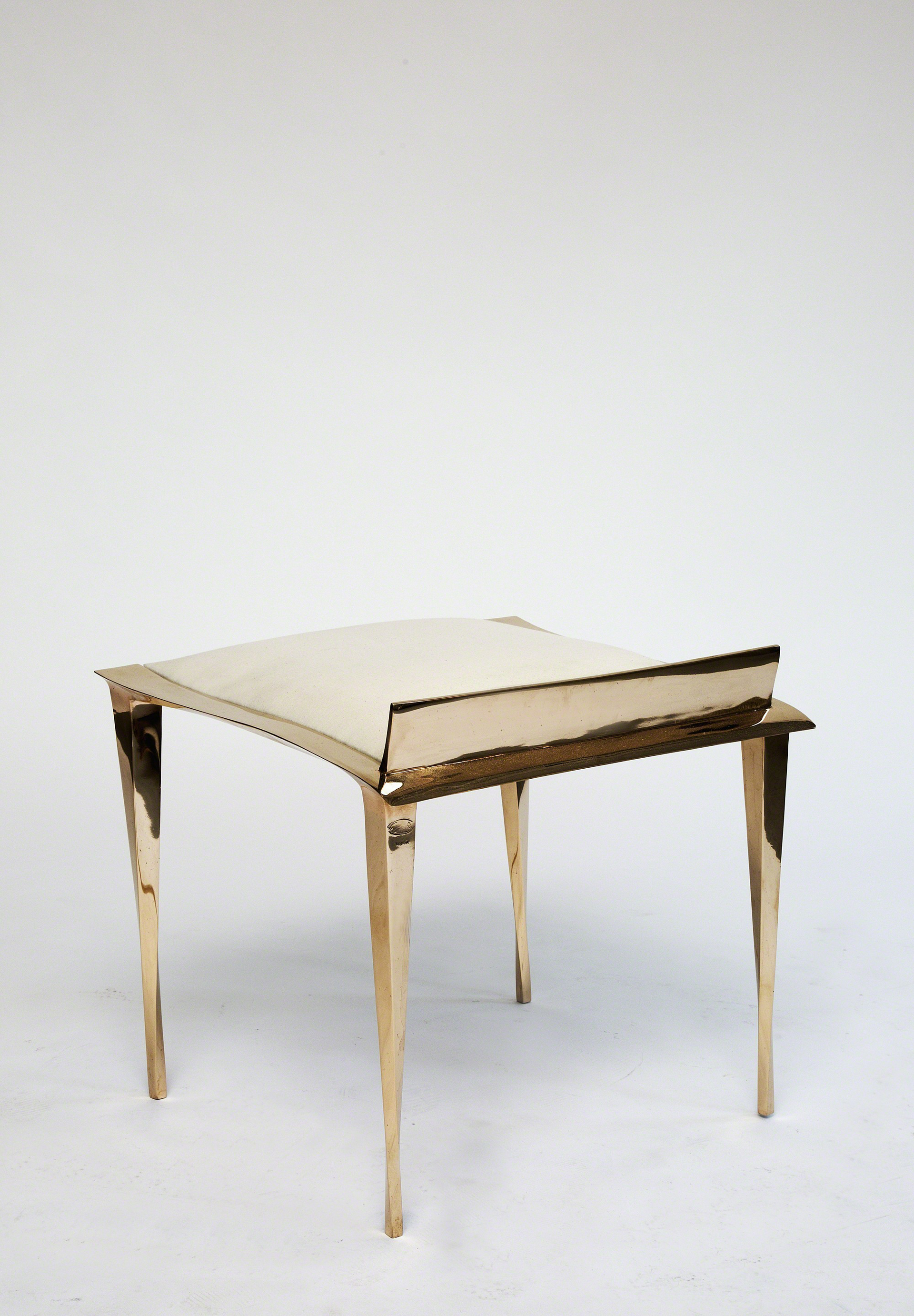 Bronze stool by Anasthasia Millot