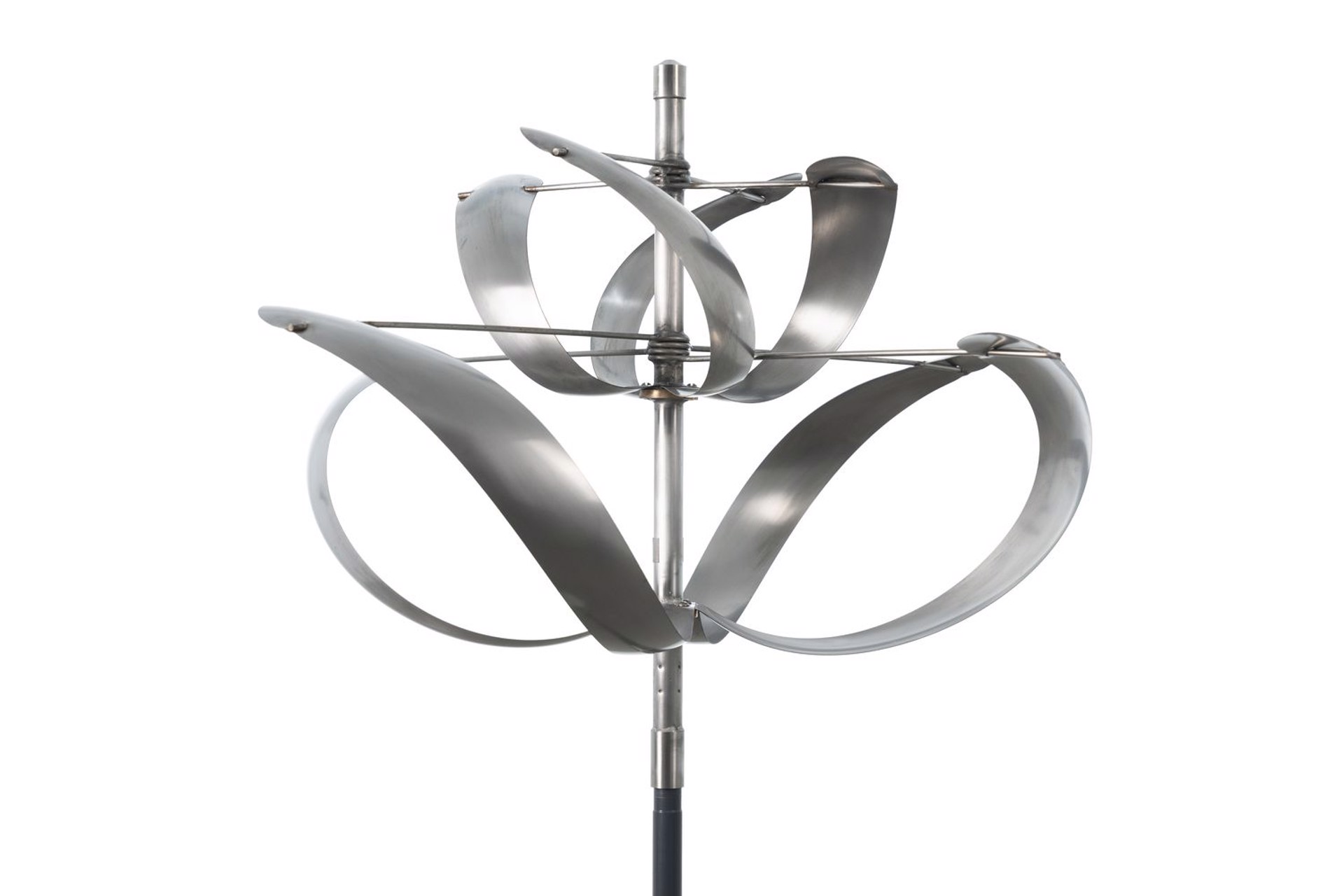 Stainless Steel Windflower (XL) by Lyman Whitaker