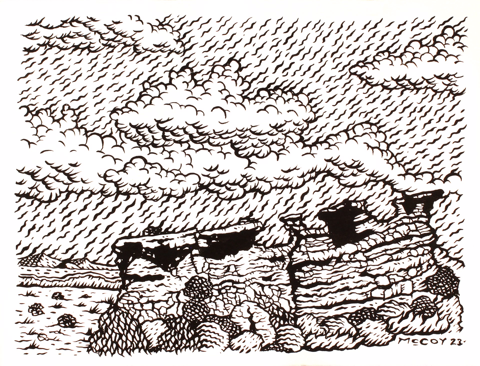 On the Way to Chimayo by Daniel McCoy