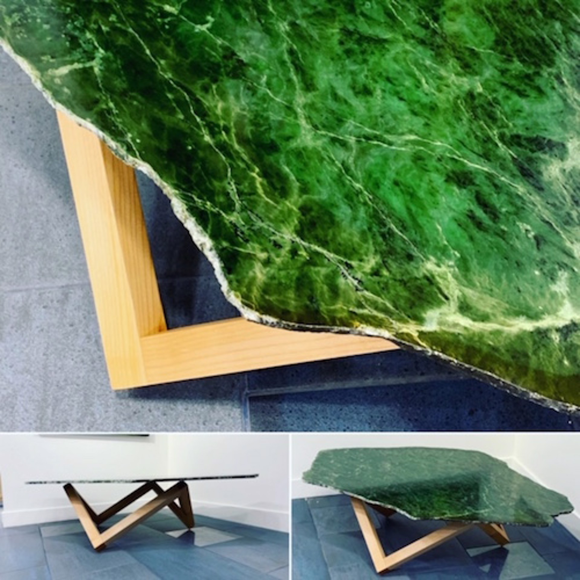 BC Jade coffee table by Benjamin McLaughlin