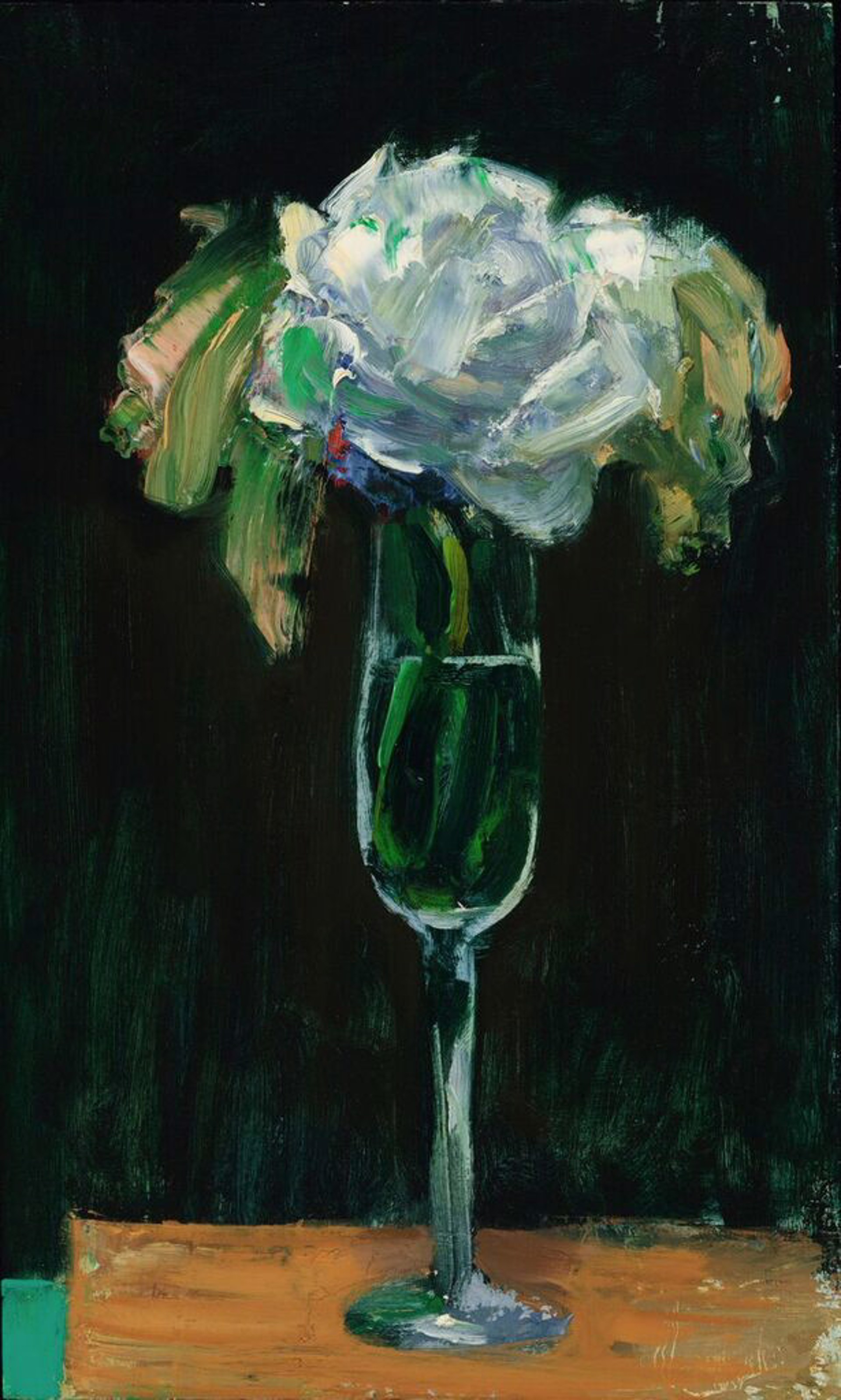 White Rose #2,  2016 by Donald Beal
