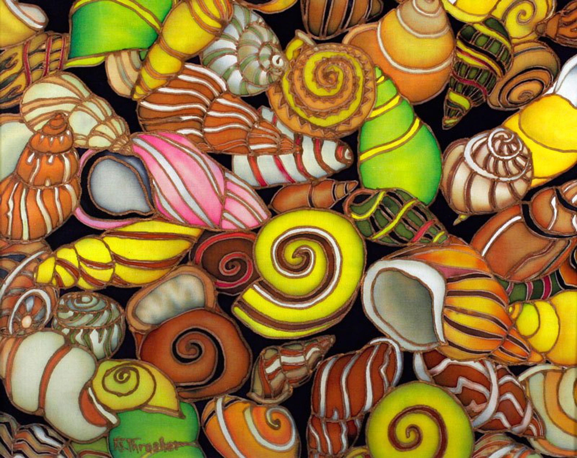 Terrestrial Shells by Karen Thrasher