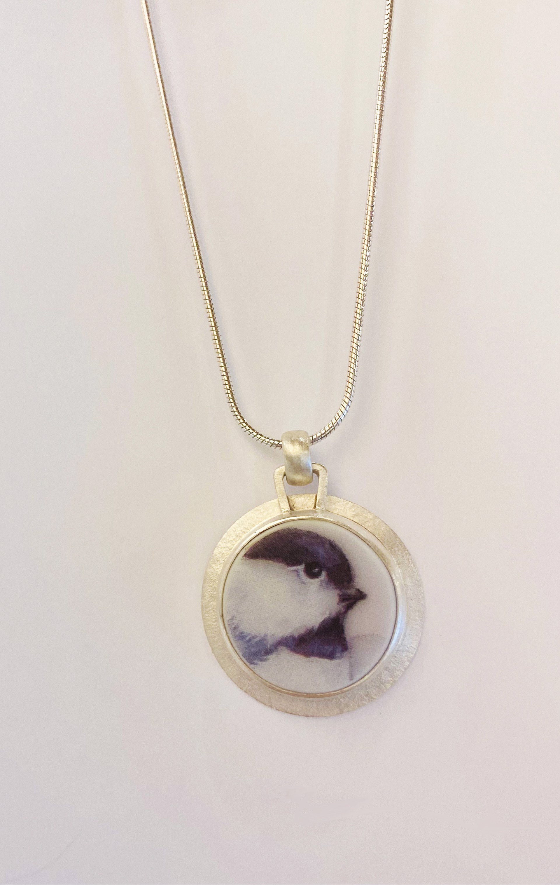 Chickadee Necklace by AMY FAUST