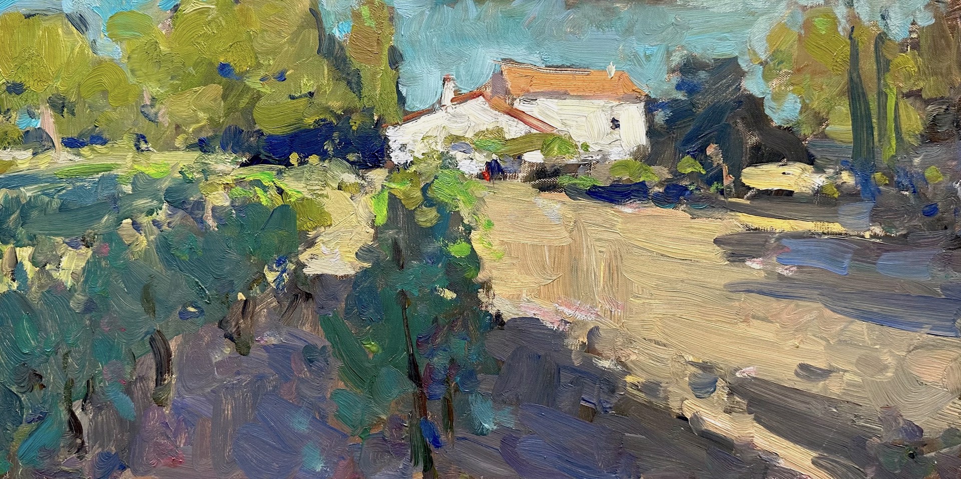 Edge of the Vine, France by Richard Oversmith