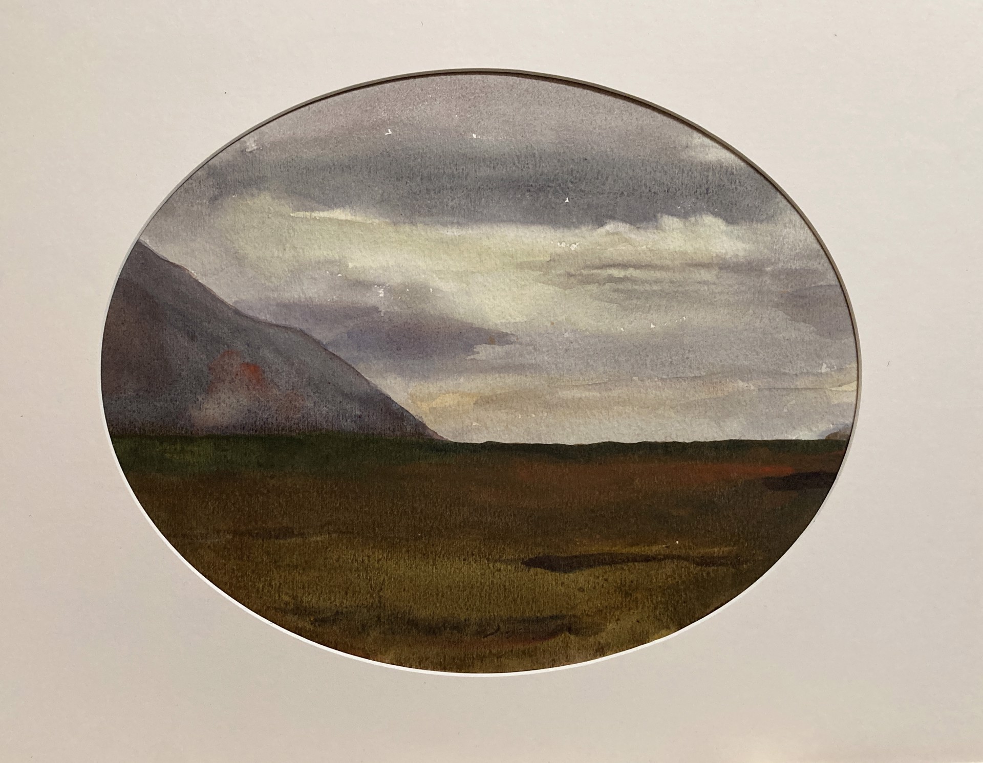 Irish Watercolor (Oval) by Philip  C Malicoat