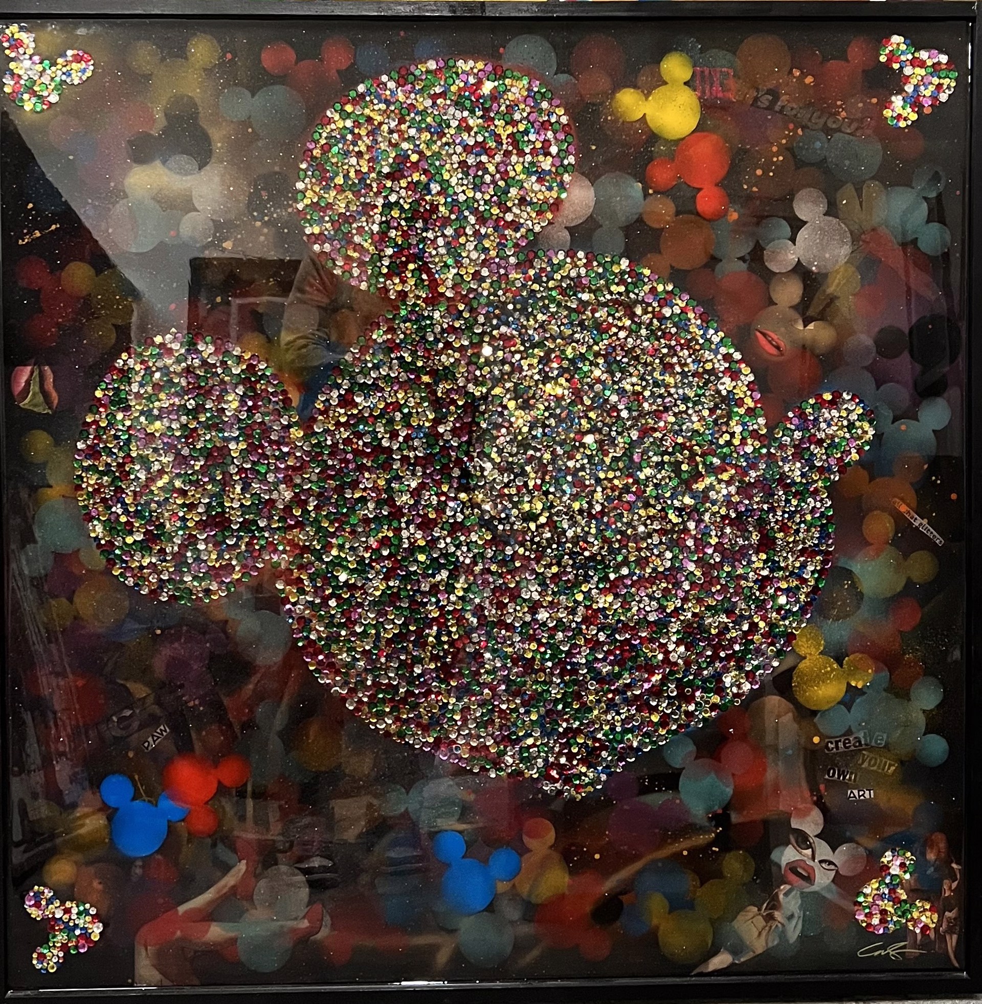 Sequin Mickey by Anderson Smith