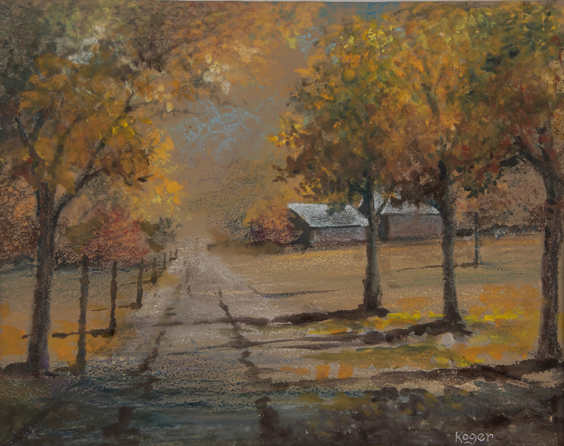 Country Lane by Bill Koger