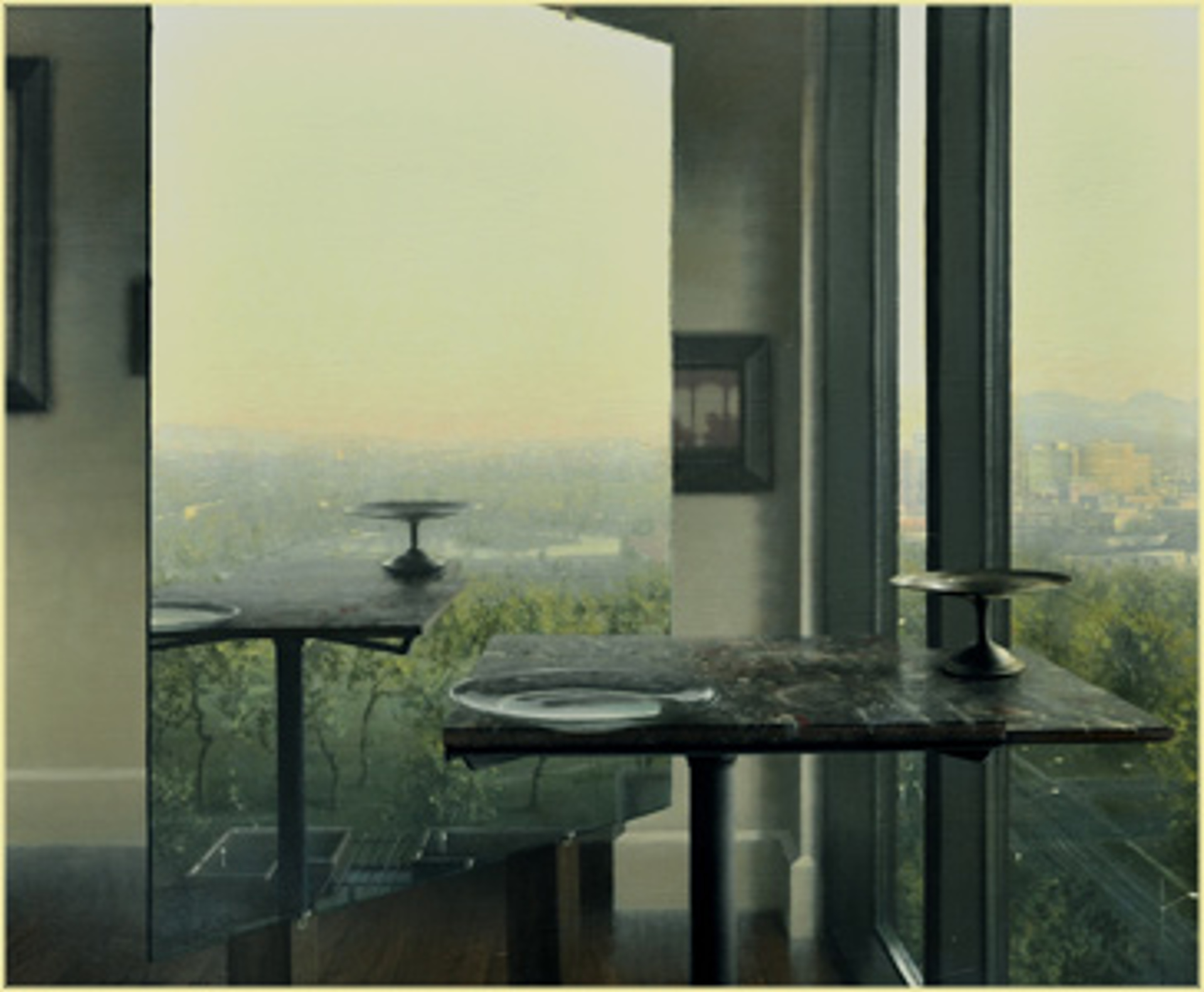 Studio with View of the City by Daniel Sprick