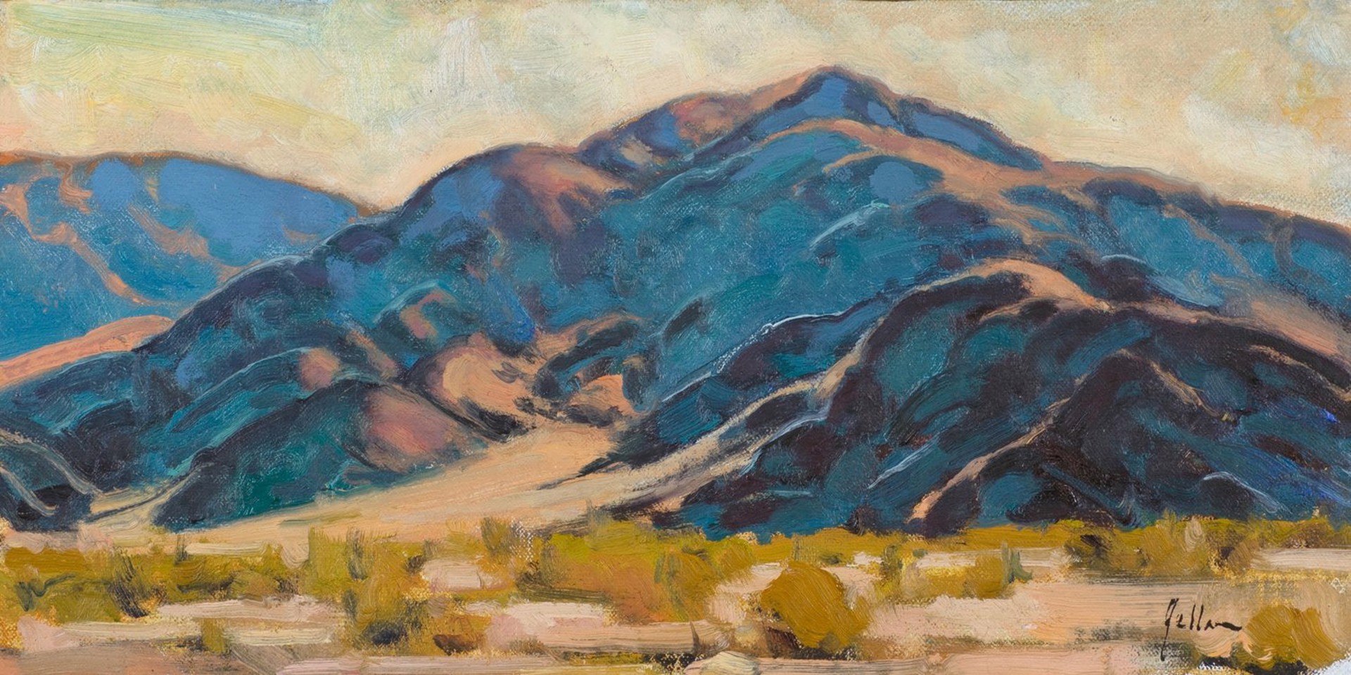 Death Valley Hills by Bill Gallen