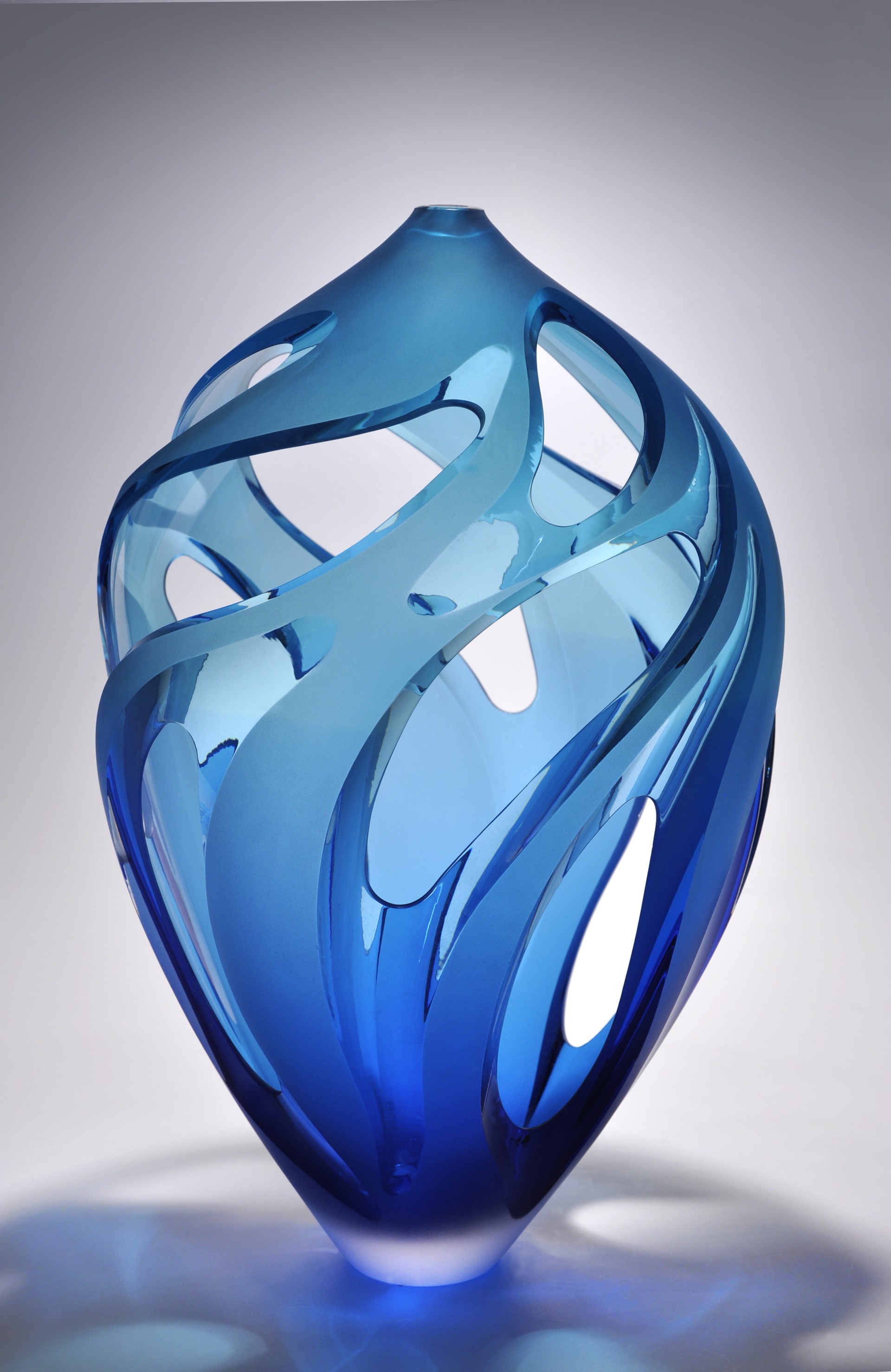 Teal/Aquamarine (Large) by Zach Yuskanich