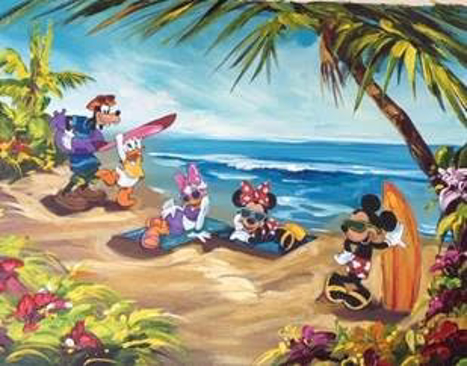 Disney Day at the Beach by 