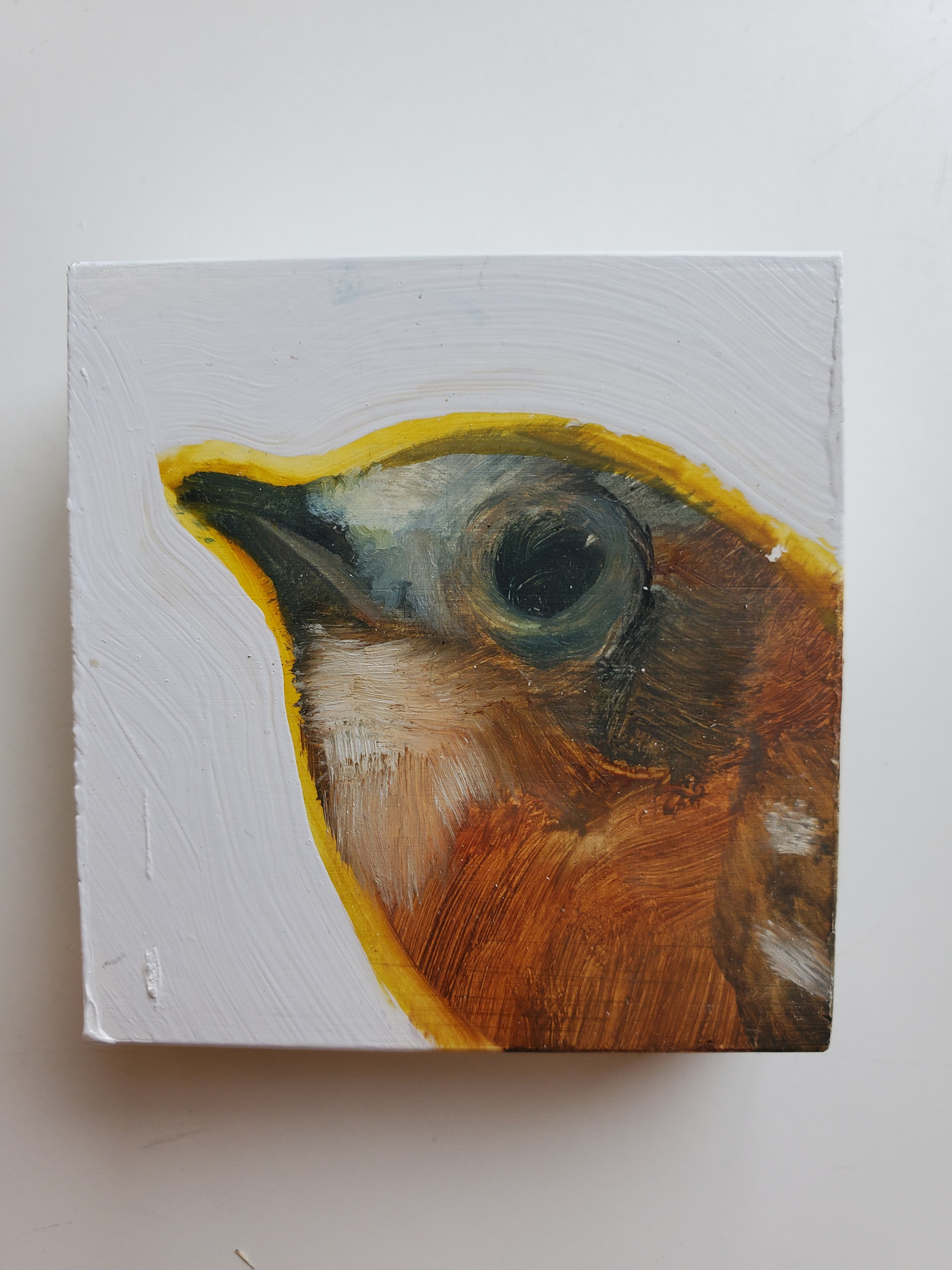 Small bird block by Diane Kilgore Condon