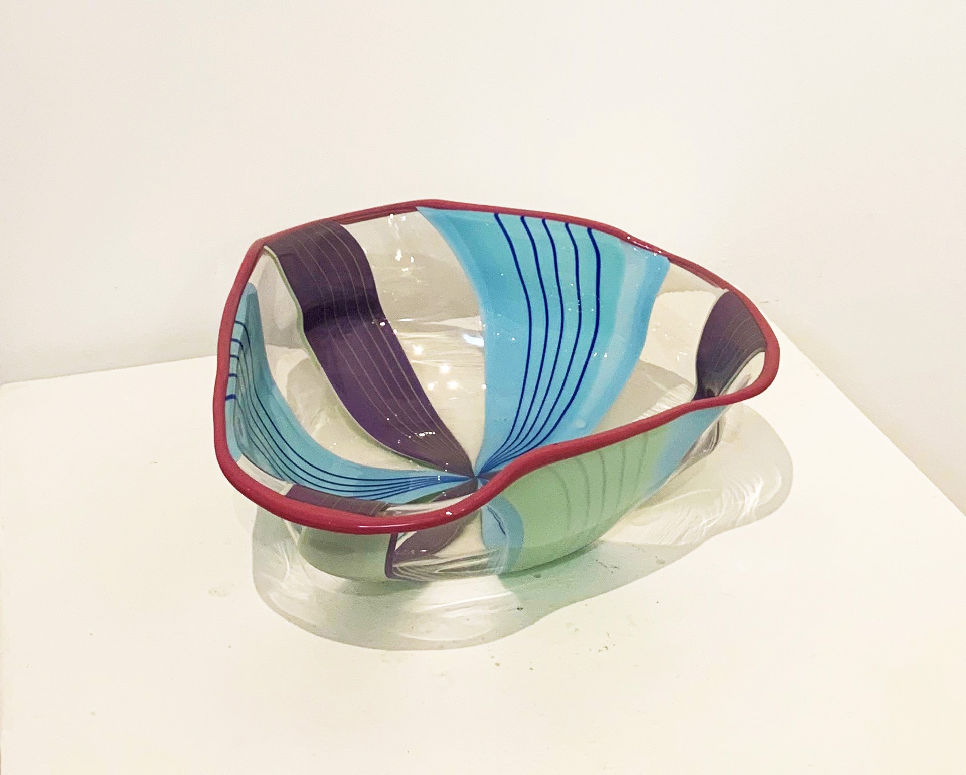 Striped Bowl by Tyler Kimball