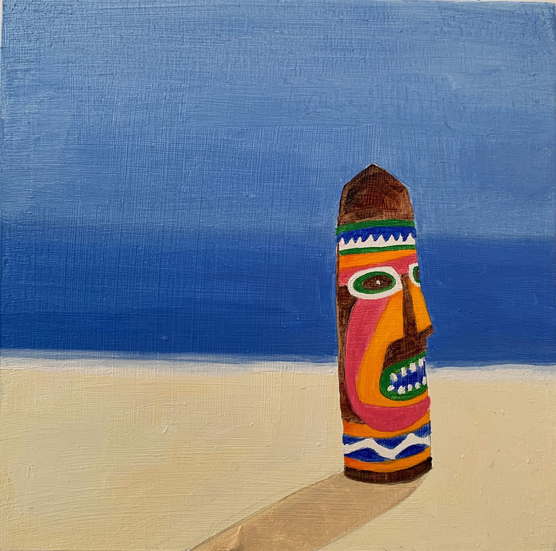 Beach Tiki by Jennifer Clifford Danner