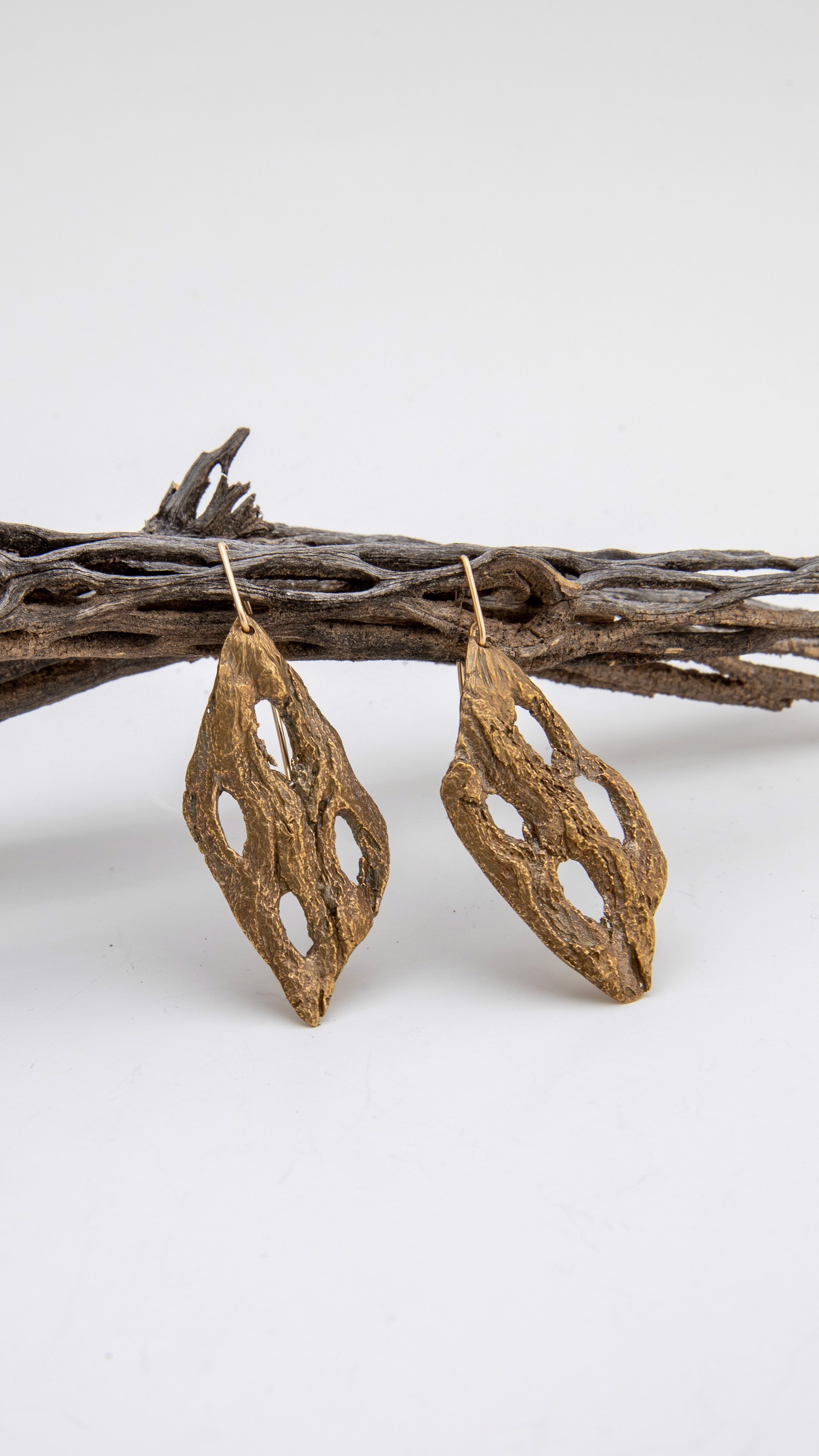 Cholla Cactus Cast Earrings by Clementine & Co. Jewelry
