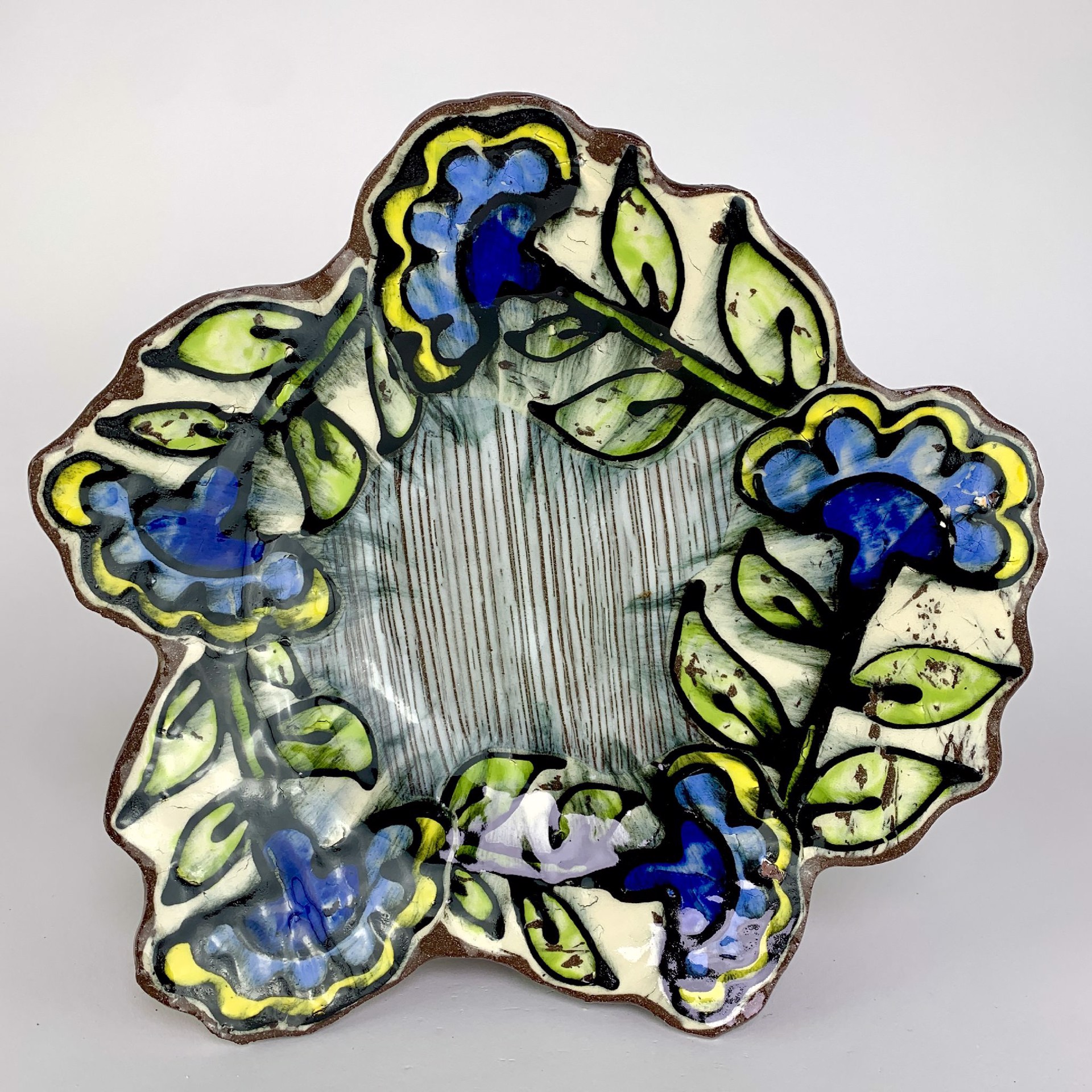 Flower Platter by Arthur Halvorsen